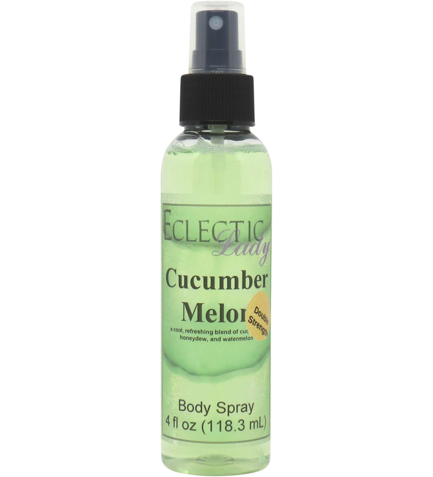 Cucumber Melon Body Spray (Double Strength) 4 ounces Body Mist for Women with Clean Light & Gentle Fragrance Long Lasting Perfume with Comforting Scent for Men & Women Cologne with Soft Subtle Double Strength 4 Fluid Ounces - Buy Online on GoSupps.com