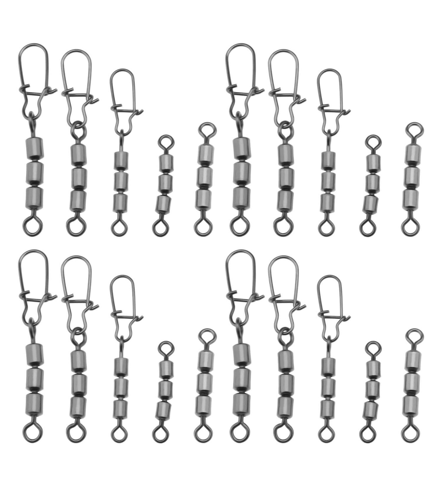 45-Piece High-Speed Fishing Vertebrae Set for Fresh & Salt Water | Includes Leaders Connectors & Pearl Chain | Versatile Sizes: 2.5cm 1.5cm 1.7cm 2.9cm - Buy Online on GoSupps.com