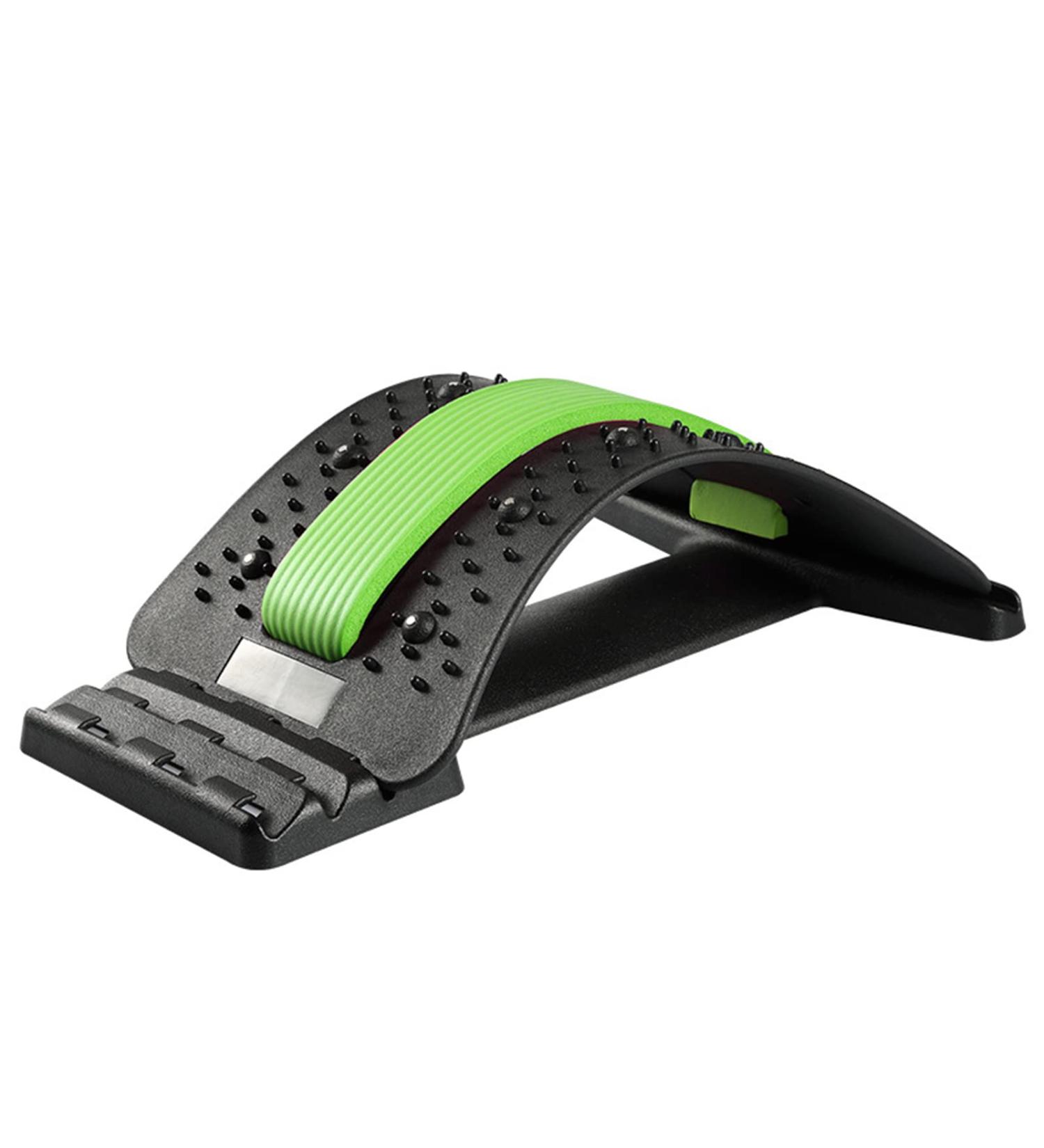 Asumui Adjustable Magnetic Field Therapy Back Massager | Multi-Stage Lumbar Support & Pain Relief for Home & Office (Green) - Buy Online on GoSupps.com