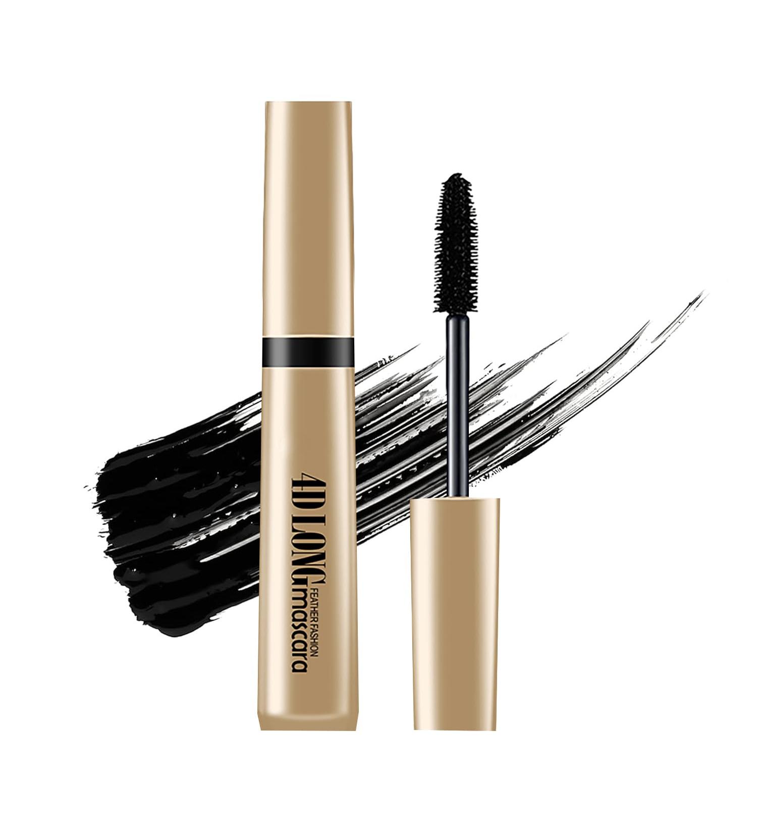 Volume and Length Mascara 8ml 4D False Eyelash Effect Mascara Black Waterproof Mascara 4D Silk Fiber Mascara 4D Waterproof Lash Mascaras for Longer Thicker Lasts All Day-#02 - Buy Online on GoSupps.com
