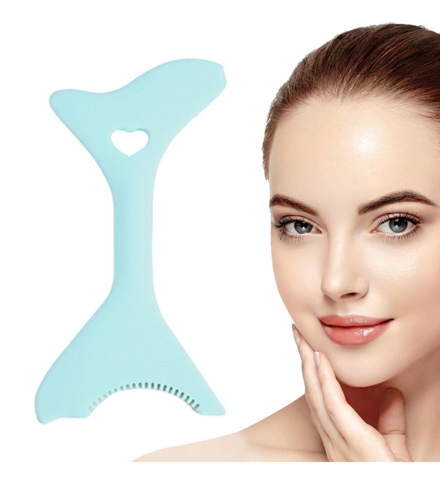 Eyeliner Aid - Portable and Lightweight Eyeliner Stencils Mascara Shield for Beginners Eyebrow Stencils for Winged Eyeliner Lashes Lip Liner Besreey Blue - Buy Online on GoSupps.com