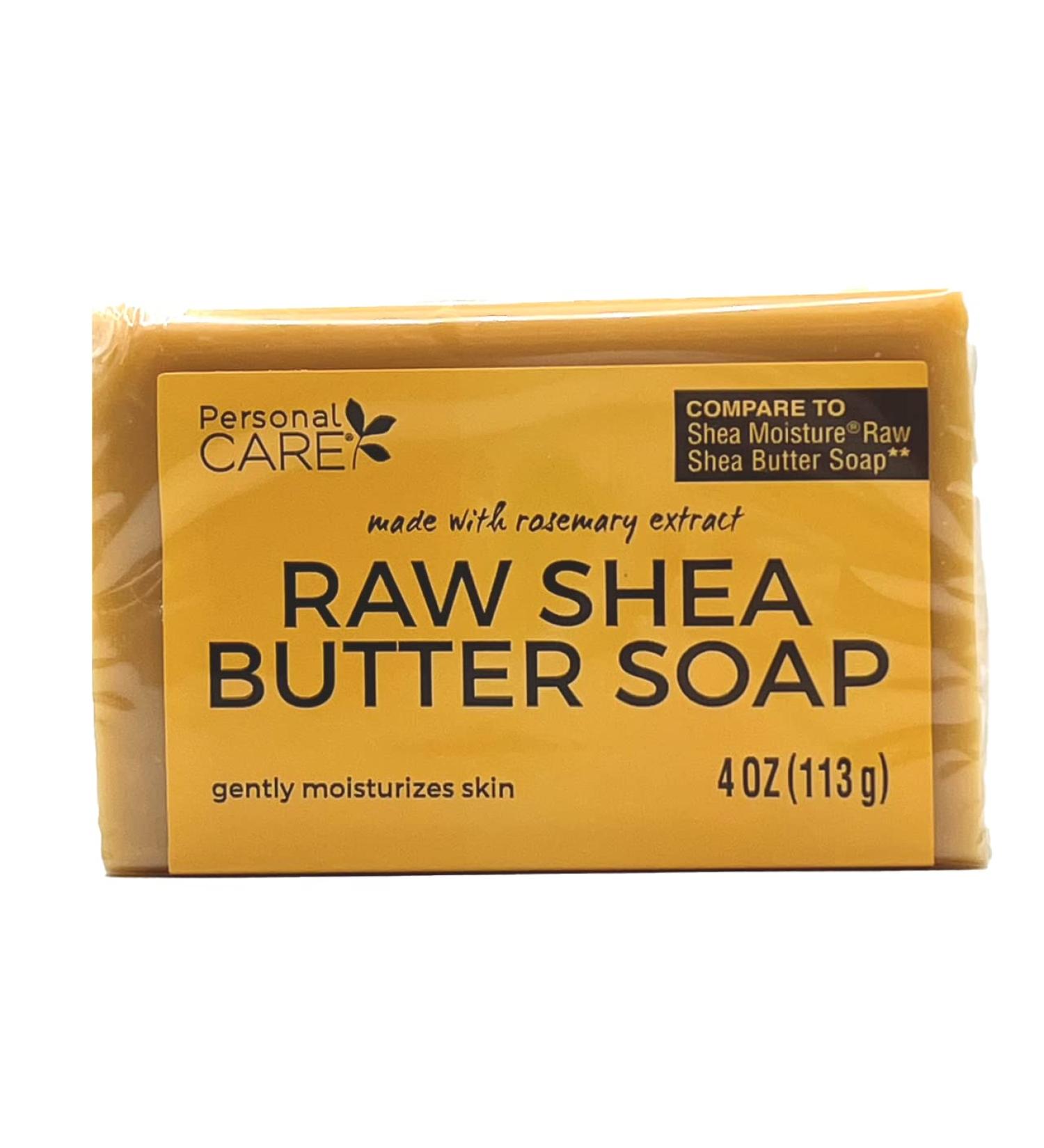 Raw Shea Butter Soap With Rosemary Extract Gently Moisturizes Skin