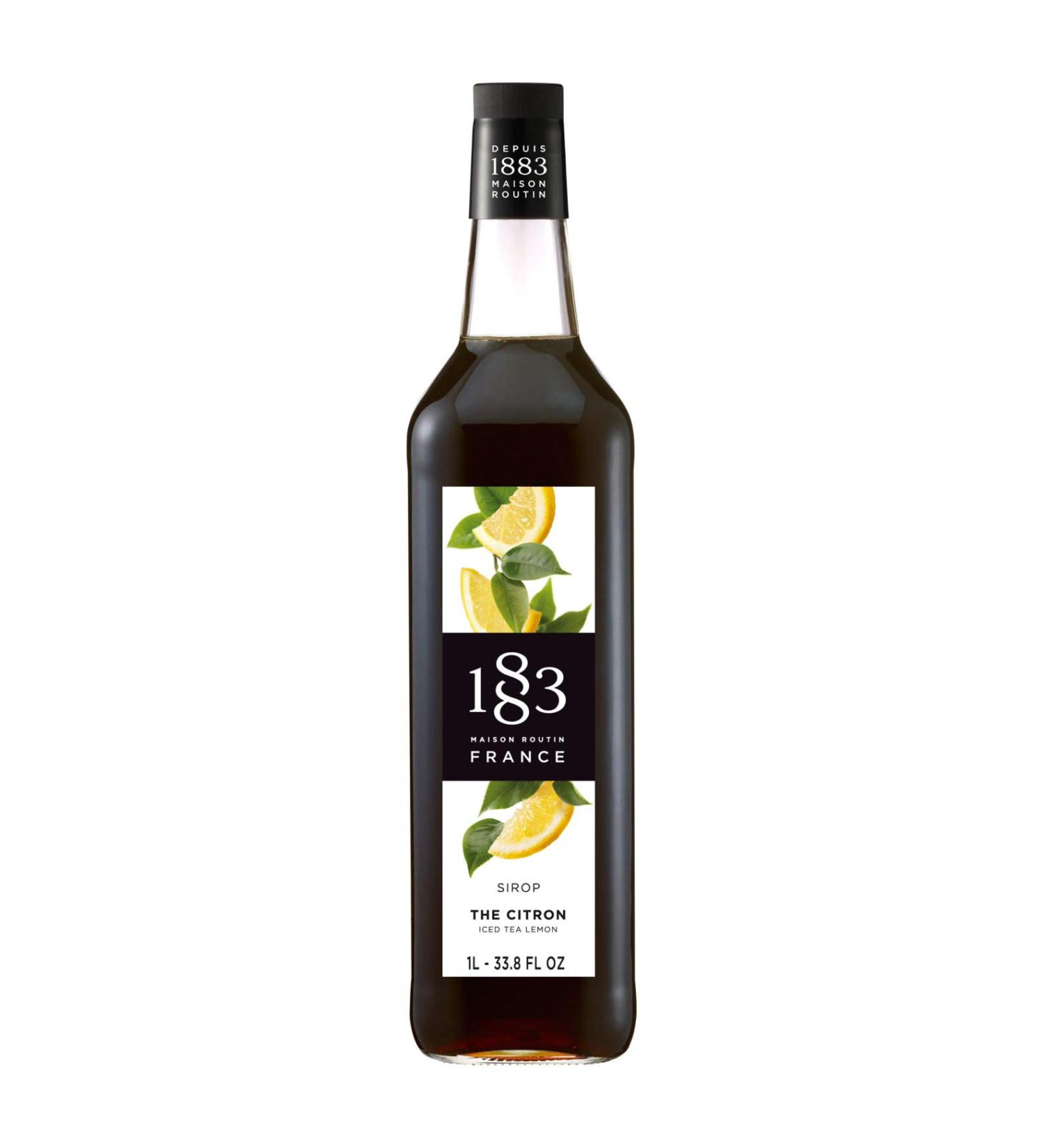 1883 MAISON ROUTIN Philibert Routin Ice Tea Lemon Syrup 1 l