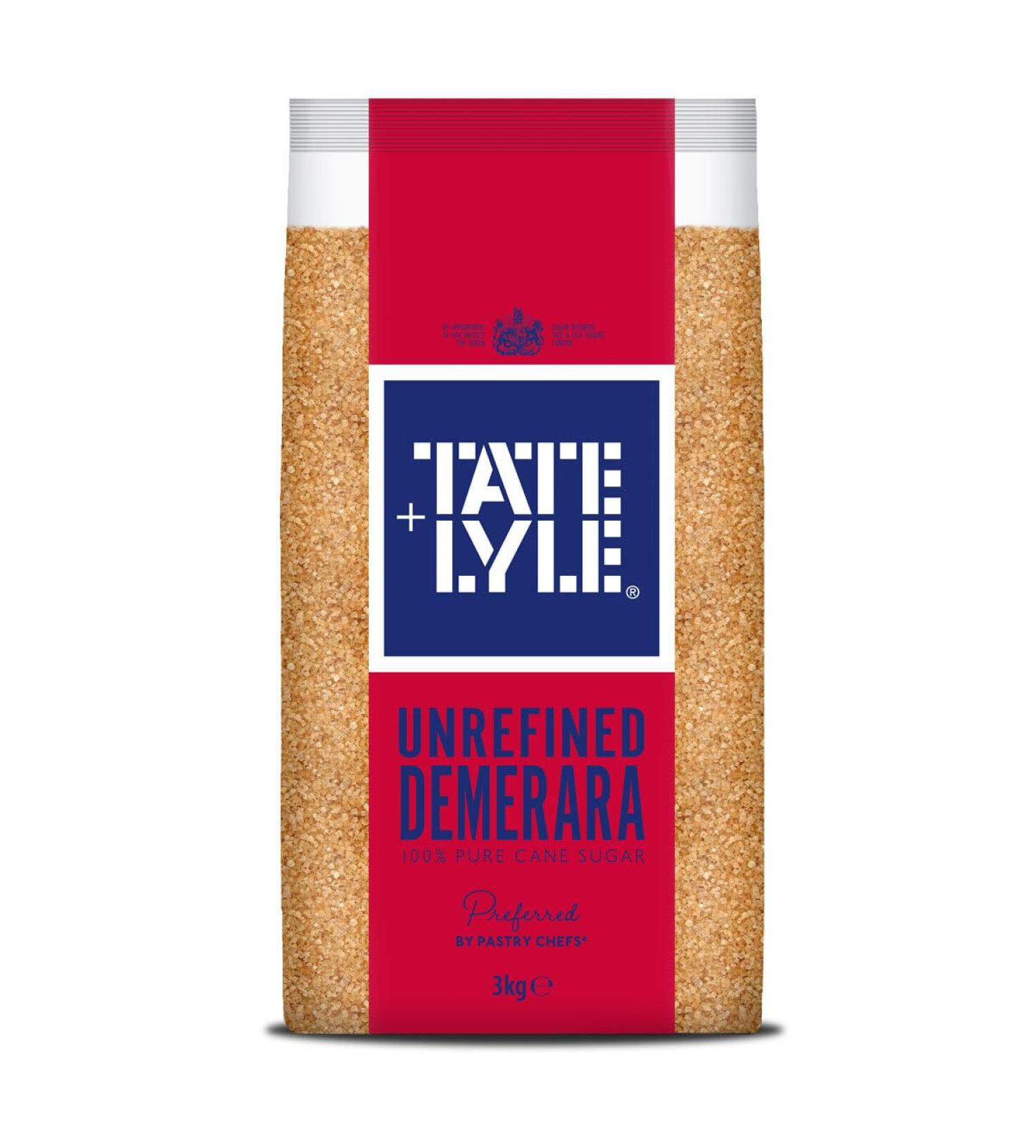 T & L Demerara Sugar 3kg Bags| Natural & Unrefined | Deliciously Sweet | Brown Sugar | Polybags 3kg | Pure Cane Sugar | With Caramel Notes | Prefered By Pastry Chefs (1 Bag x 3kg) 3 kg (Pack of 1) - Buy Online on GoSupps.com