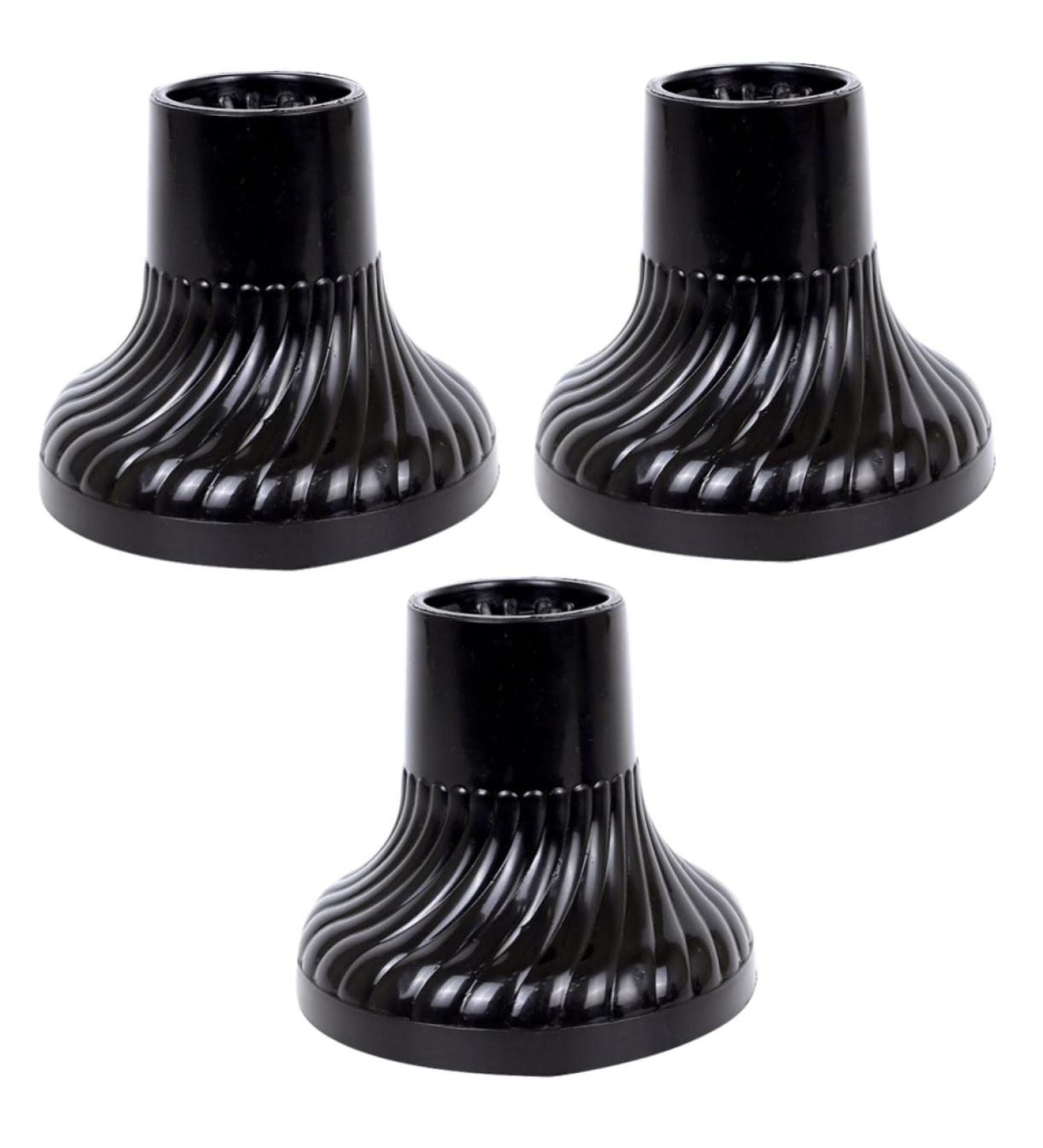 Didiseaon 3pcs Nozzle Wind Cover for Big Oven - Electric Travel Accessory | 16x16x15.5cm | Durable Black - Buy Online on GoSupps.com