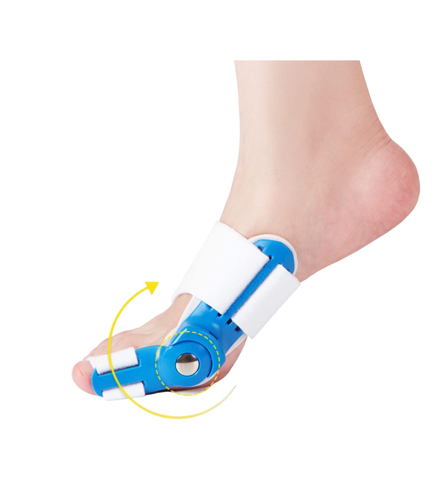 Ashomie Bunion Corrector Toe Separator for Men & Women - Pain Relief Brace (Blue 1PC) - Buy Online on GoSupps.com