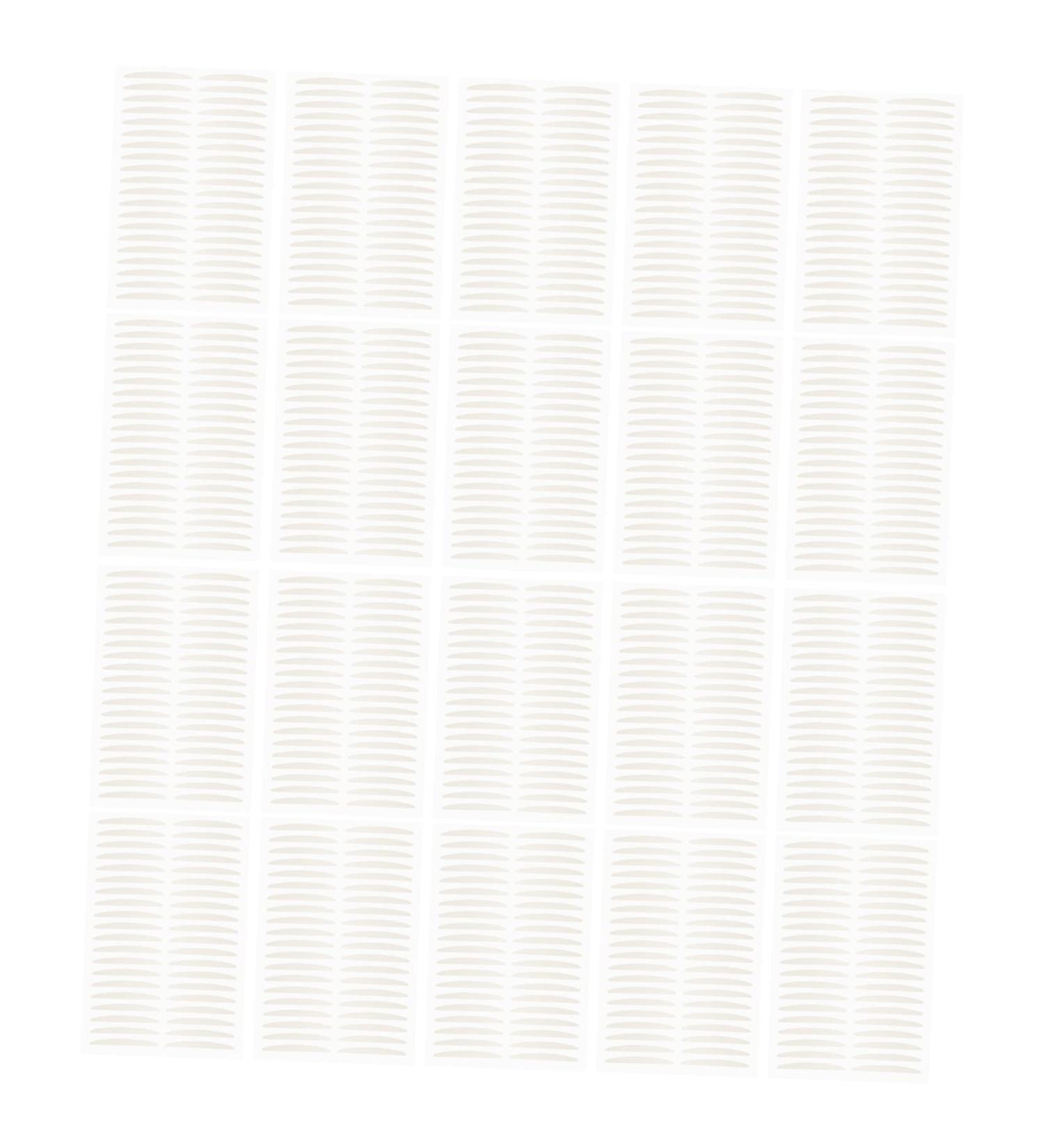 Beavorty 40 Sheets Double Eyelid Sticker Double Sided Tape Eyelid Tape for Hooded Eyes Beauty Supplies Tool - Buy Online on GoSupps.com