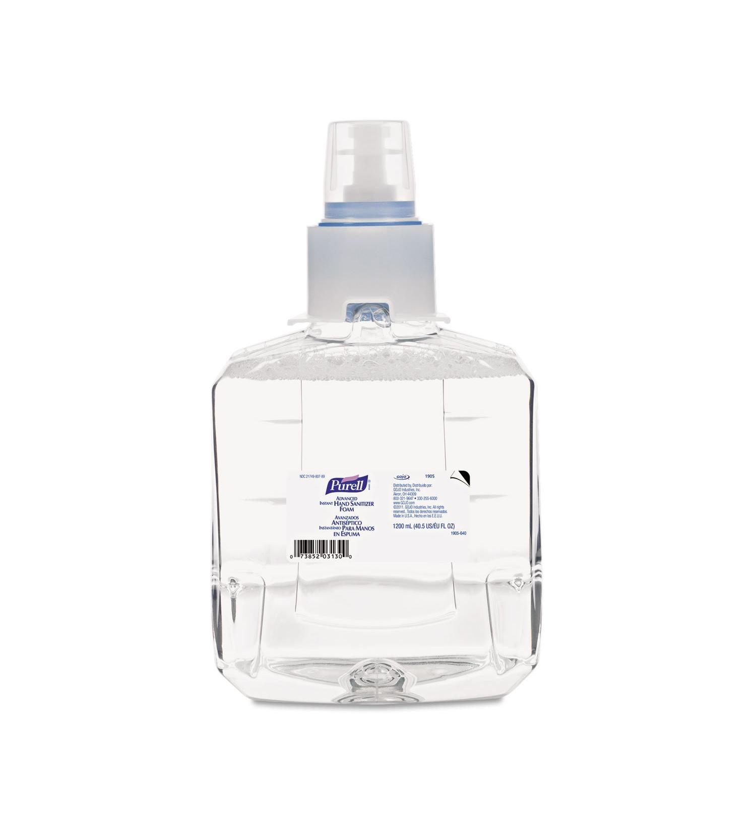 PURELL Advanced Instant Hand Sanitizer Foam LTX-12 1200mL Refill - 2 Pack - Buy Online on GoSupps.com