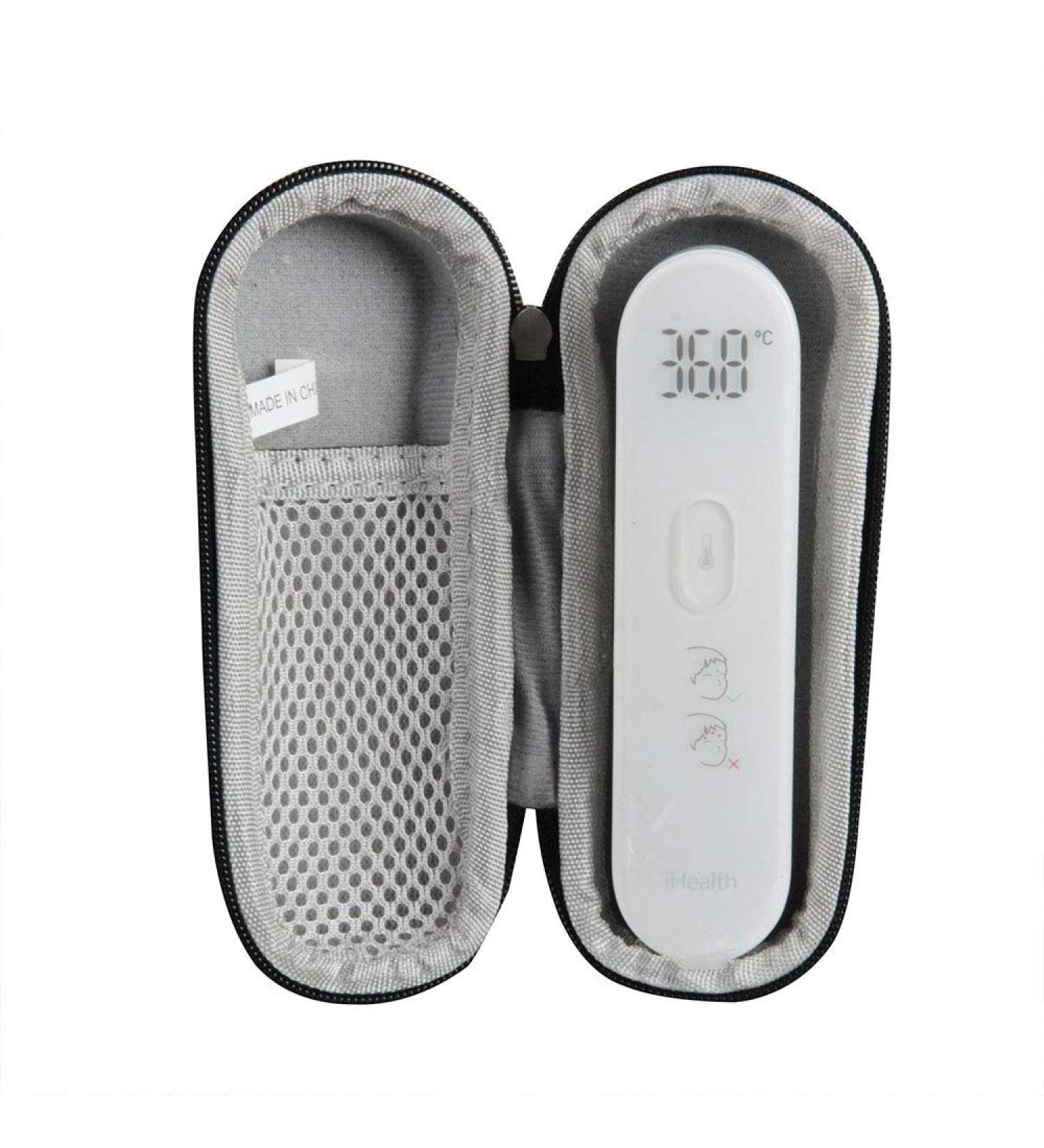 Hermitshell Hard Travel Case for iHealth No-Touch Forehead Thermometer Digital Infrared Thermometer - Buy Online on GoSupps.com