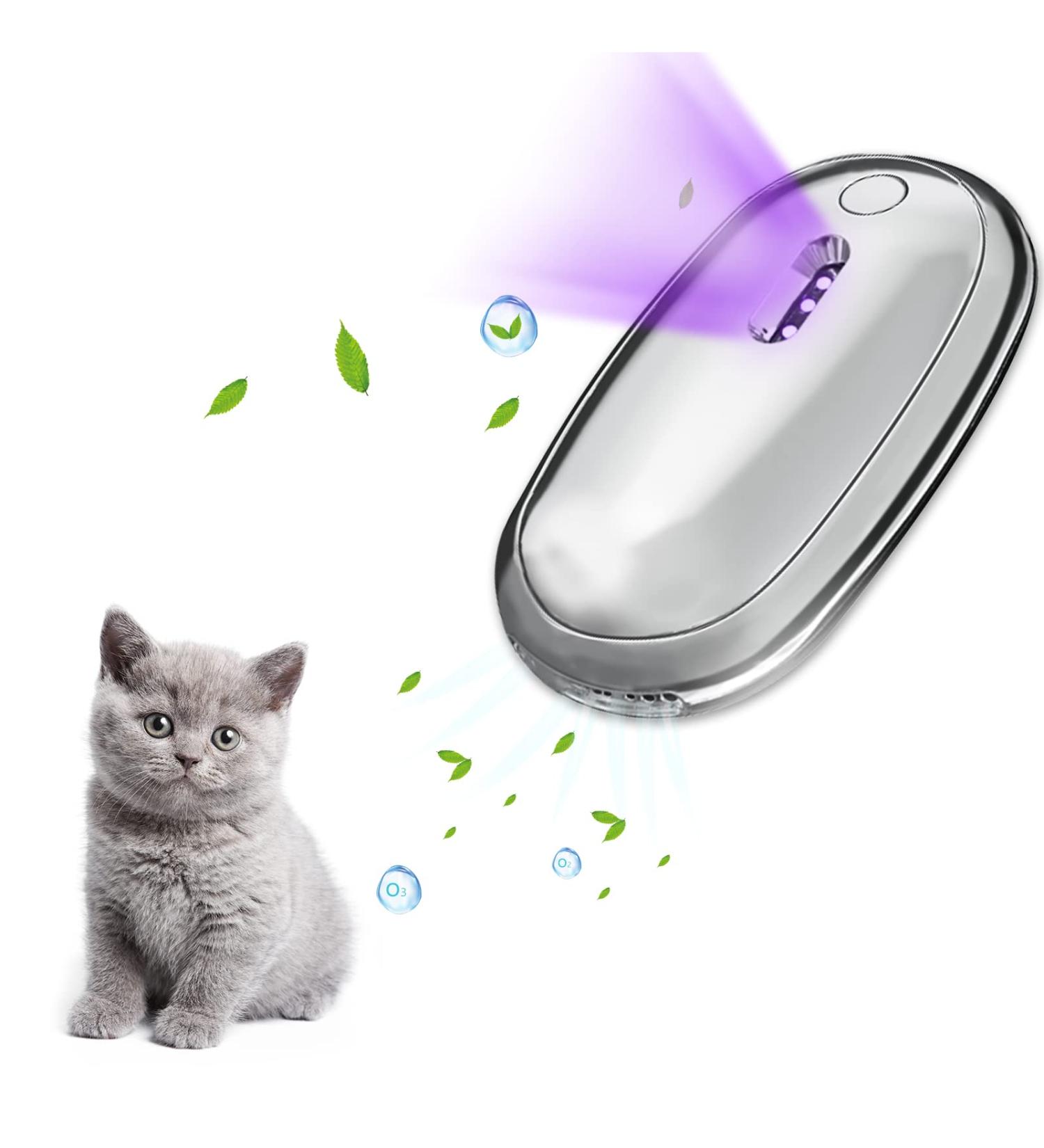 Bevital Unscented Cat Litter Room Deodorizer - Odor Eliminator for Litter Box & Small Animal Toilet - Rechargeable 360 Monitor - Buy Online on GoSupps.com