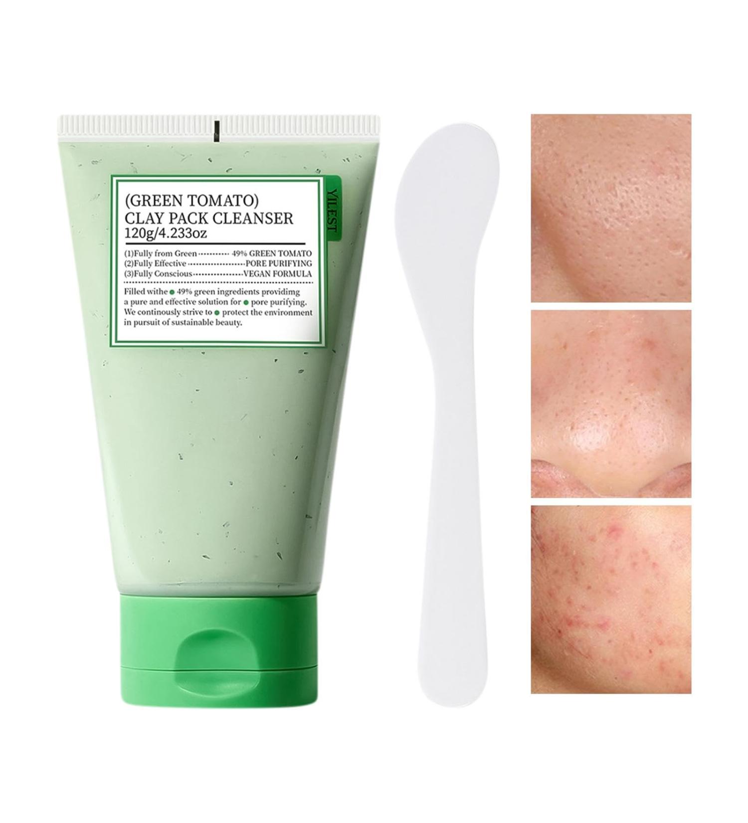 Face Masque Skincare Clay Moisturizing Clay Face Masque Tomato Face Mud Masque Oil Control Facial Cleansing Clay Hydrating Facial Clays Masques Pore Reducing Faces Masks for Hydrating Clarifying - Buy Online on GoSupps.com