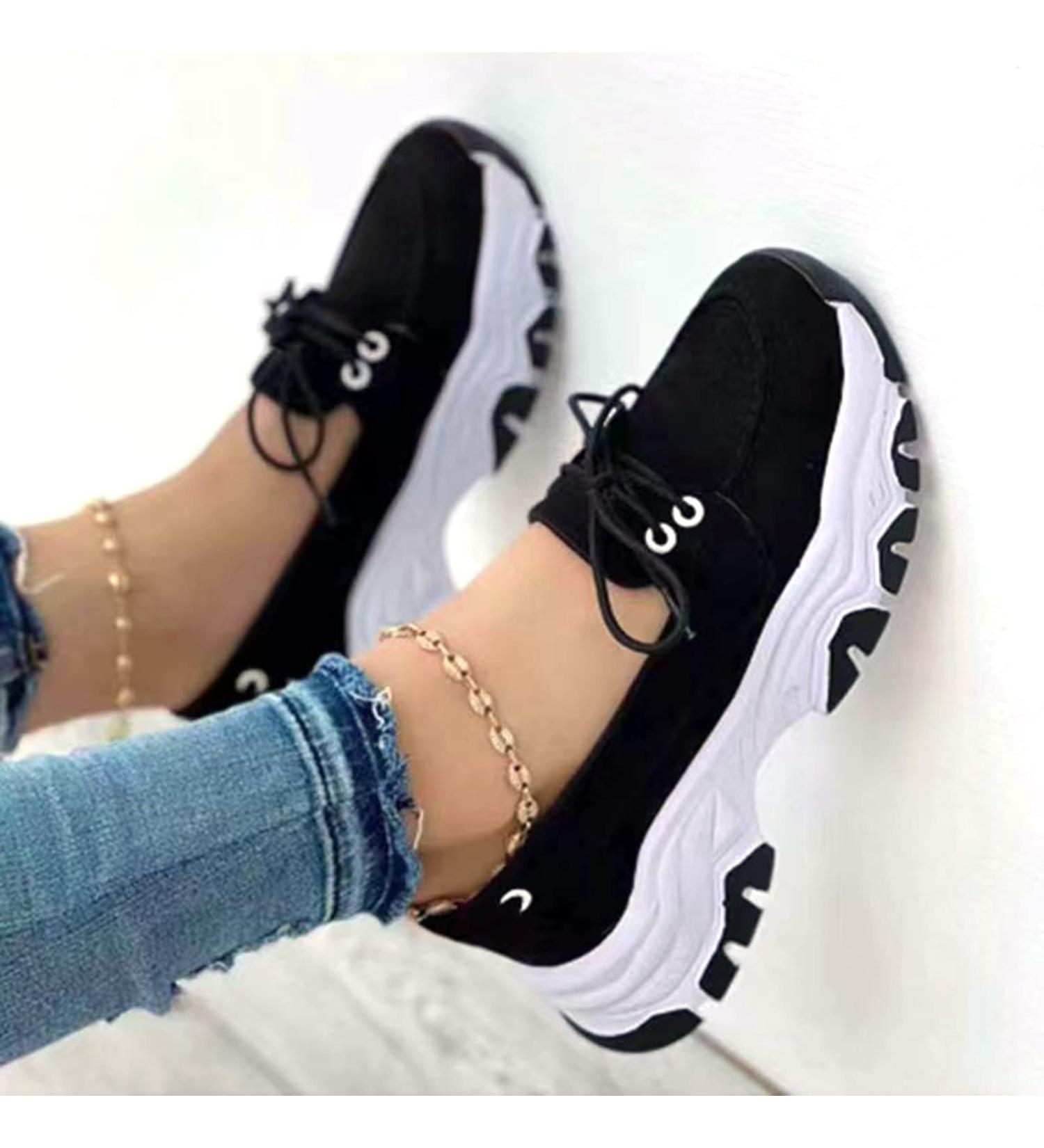 2023 Women's Orthopedic Walking Shoes - Arch Support Sneaker for Diabetes - Black 9.5 - Buy Online on GoSupps.com