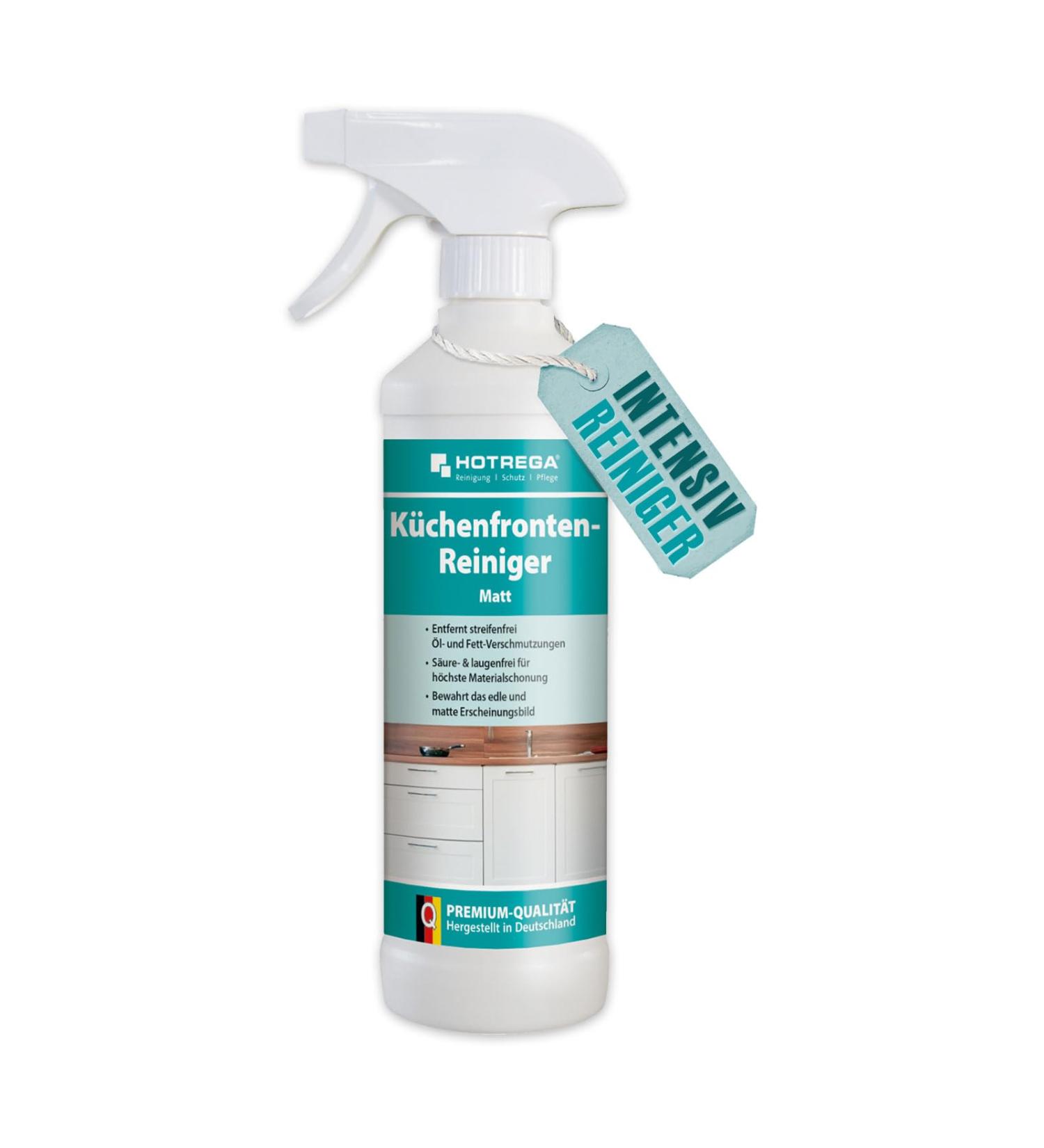 Buy HOTREGA Kitchen Front Cleaner 500ml - Streak-Free Degreaser for Sparkling Clean Surfaces | International Shipping - Buy Online on GoSupps.com