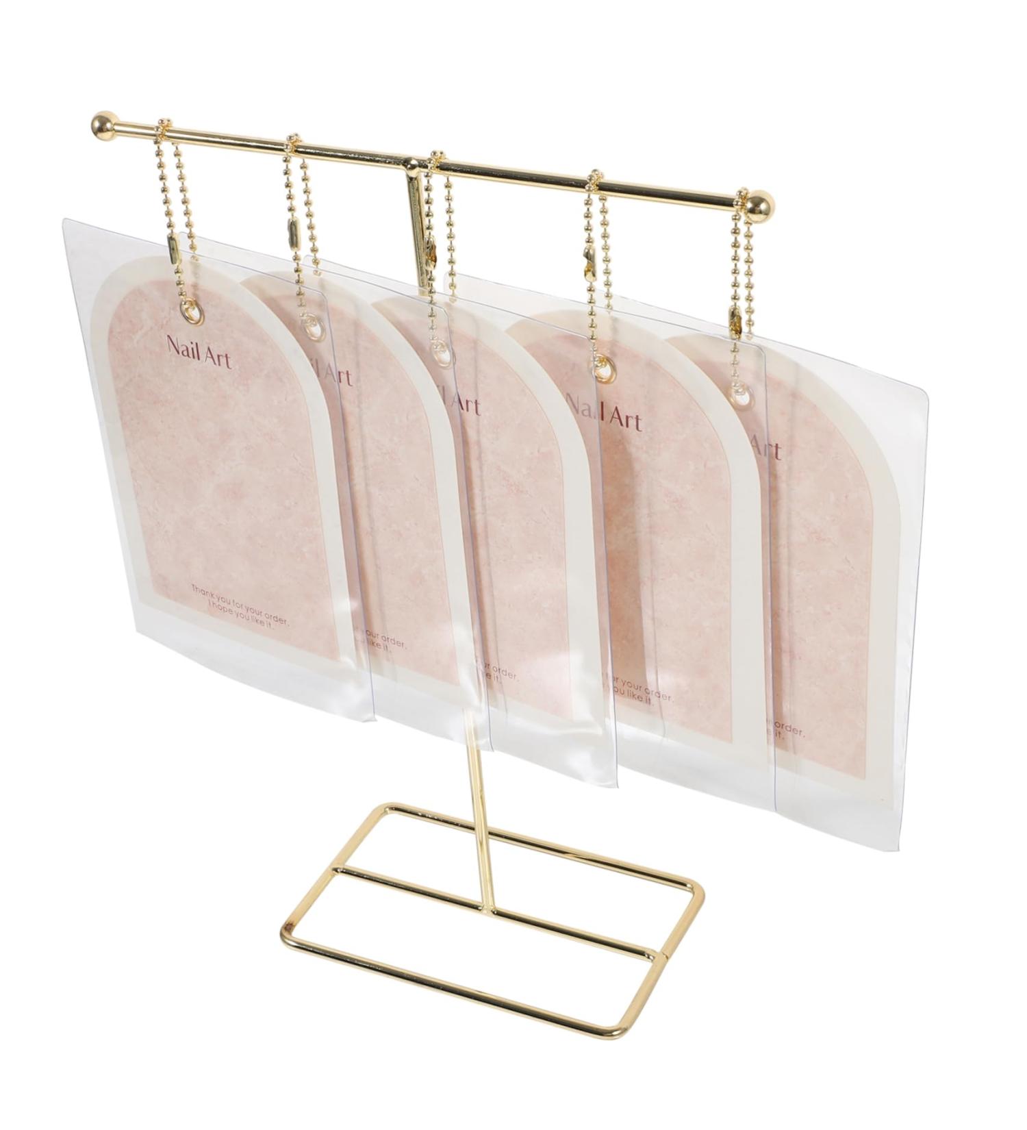 Beaupretty 1 Set combination fake nail display card display card fake nail display cards manicure showing holder manicure display card paper card Autumn And Winter false nails work - Buy Online on GoSupps.com