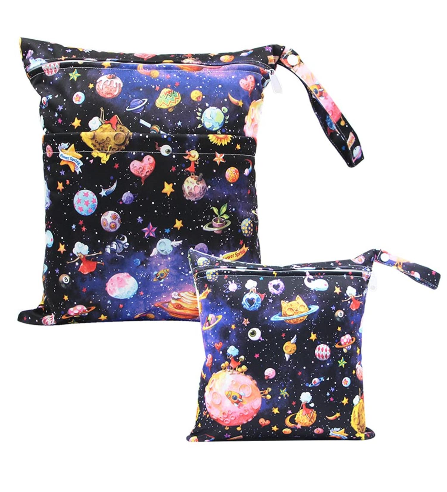 Egurs Diaper Bag - On-the-Go Wet Bag Set | Large + Medium Size for Ultimate Convenience - Buy Online on GoSupps.com