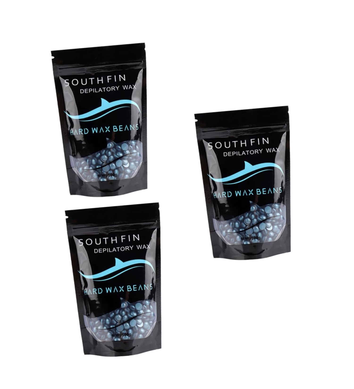 Minkissy 3 Packs Blue Wax Beans for Hair Removal - Body Hot Wax Tool (15.7x10x5CM) | International Shipping Available - Buy Online on GoSupps.com