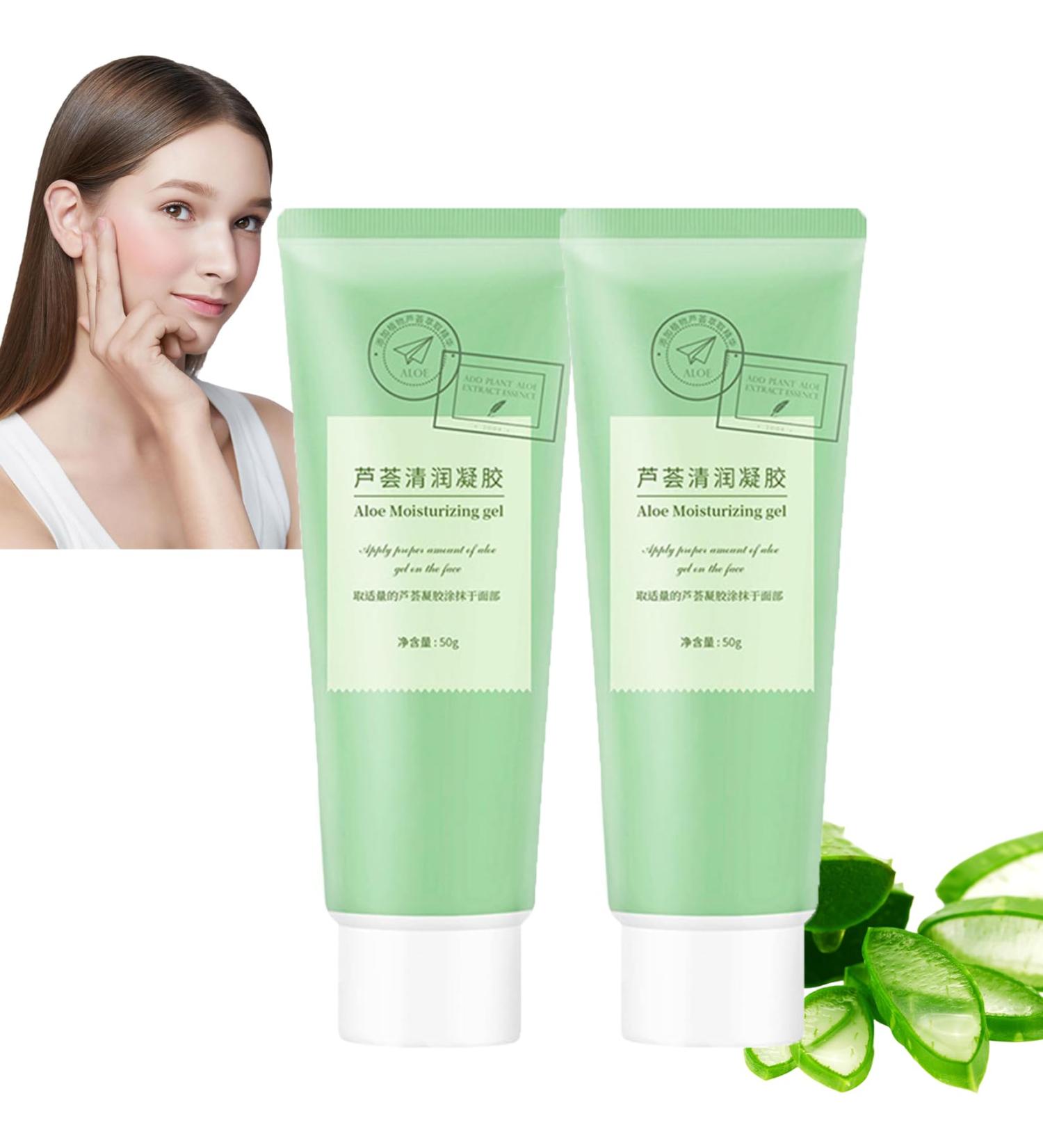 Aloe Vera Gel aloe vera gel Aloe Vera Gel for Face Aloe Vera Gel Moisturizing Face Hair Aloe vera gel for face vera for dry skin sunburn soothing and moisturizing (2) - Buy Online on GoSupps.com