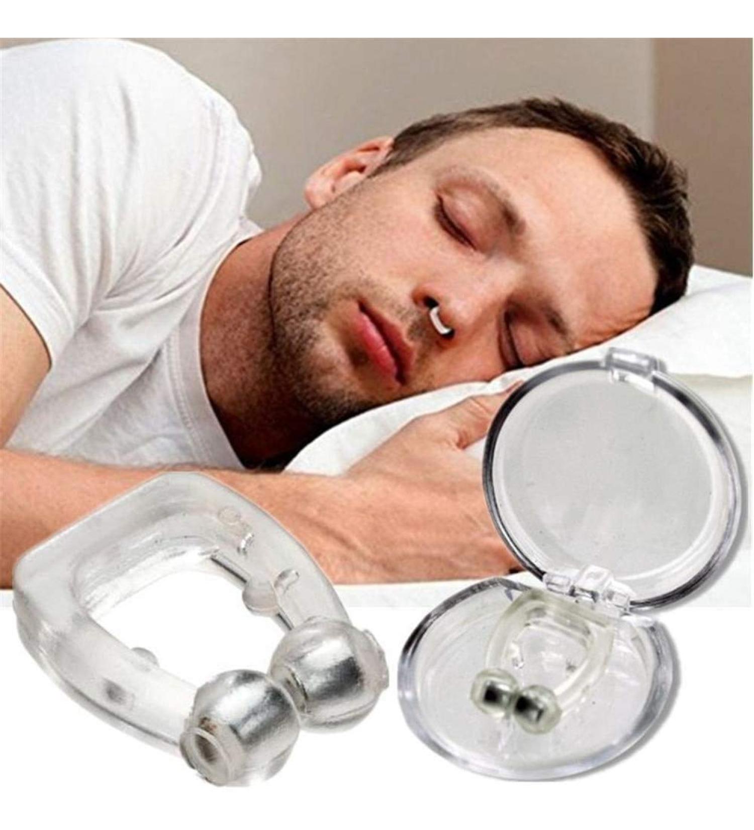 MAPPERZ Snore Free Nose Clip - Stop Snoring with Silicone Magnetic Anti Snoring Device - Buy Online on GoSupps.com