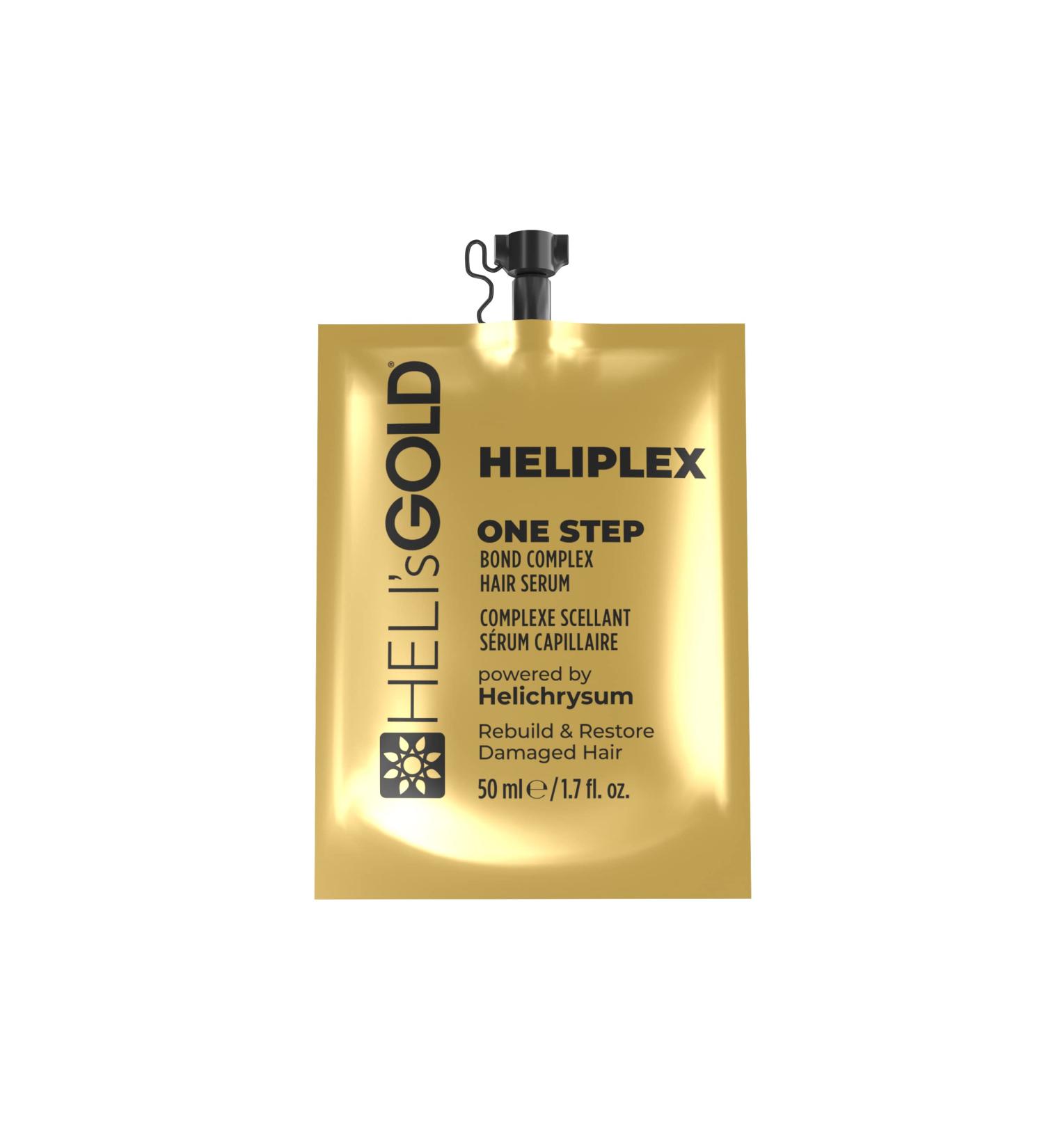 Heli's Gold Heliplex One Step Bond Complex - Hair Repair Treatment - 1.7 Oz - Buy Online on GoSupps.com