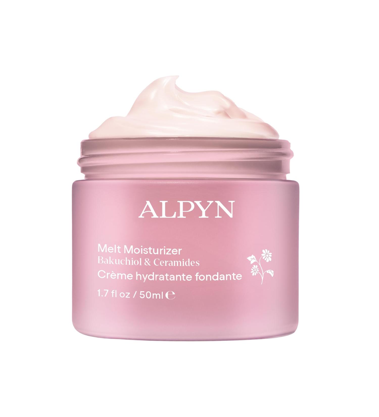 ALPYN Melt Moisturizer | Weightless Brightening and Plumping Hydration with a Velvety Makeup-Ready Finish | 1.7 oz / 50 ml - Buy Online on GoSupps.com