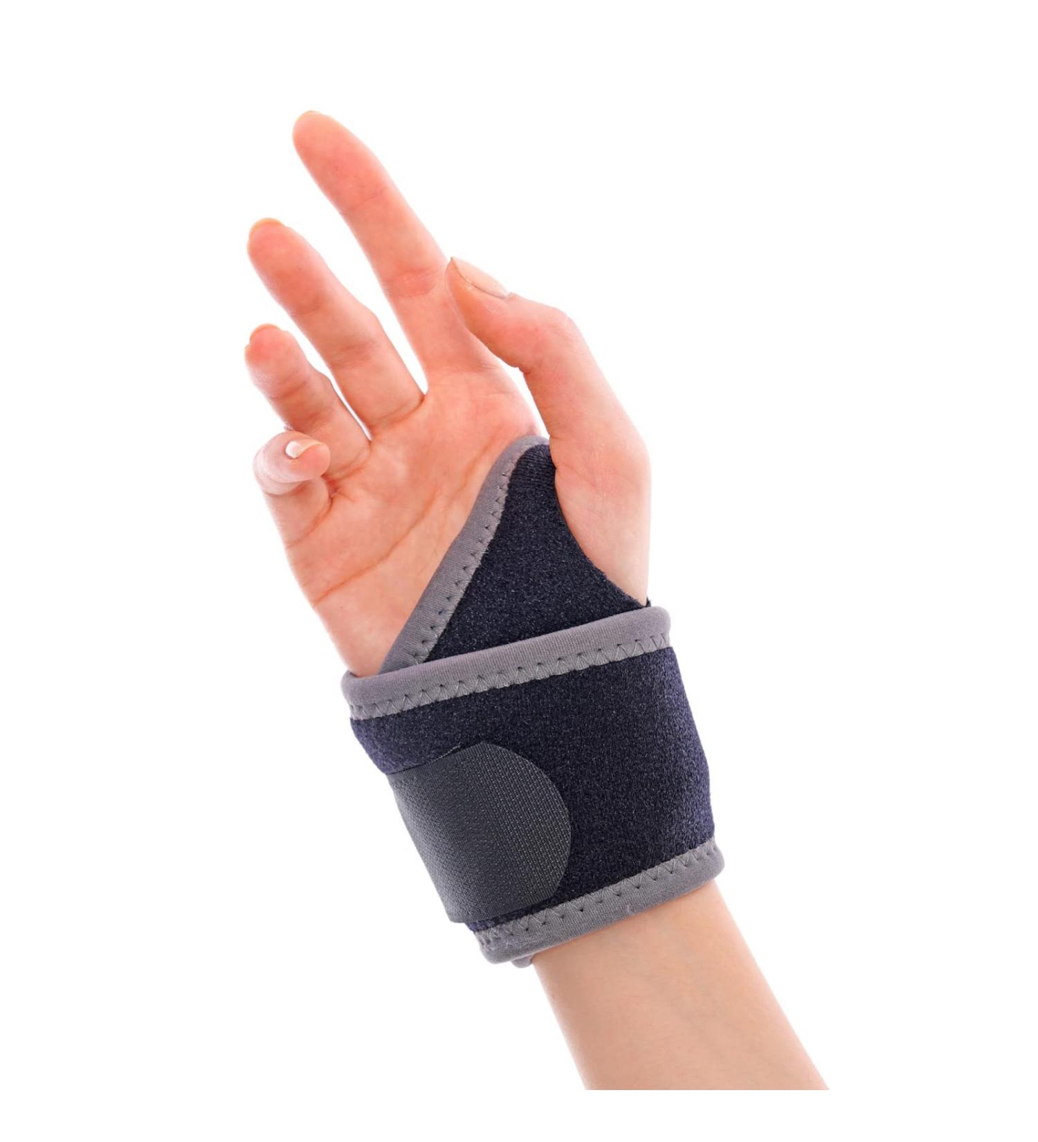 Ikido Wrist Brace for Carpal Tunnel & Arthritis - Reversible Support Strap for Right/Left Hand - Compression for Tendonitis & Sprained Wrist - Buy Online on GoSupps.com