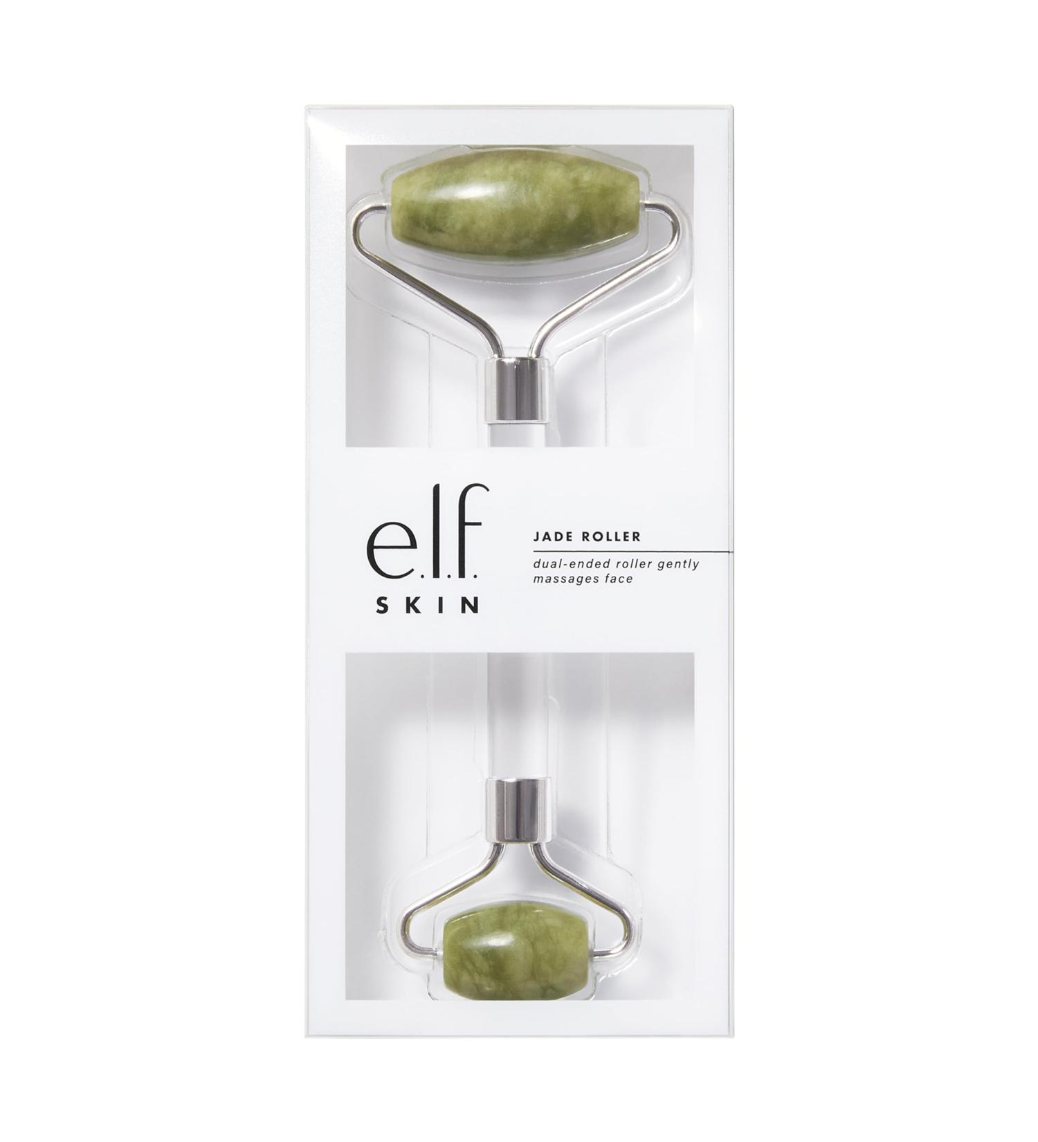 e.l.f. SKIN Jade Roller - Facial Roller for Massaging & Soothing Skin | Boost Vitality & Destress | International Shipping Available - Buy Online on GoSupps.com