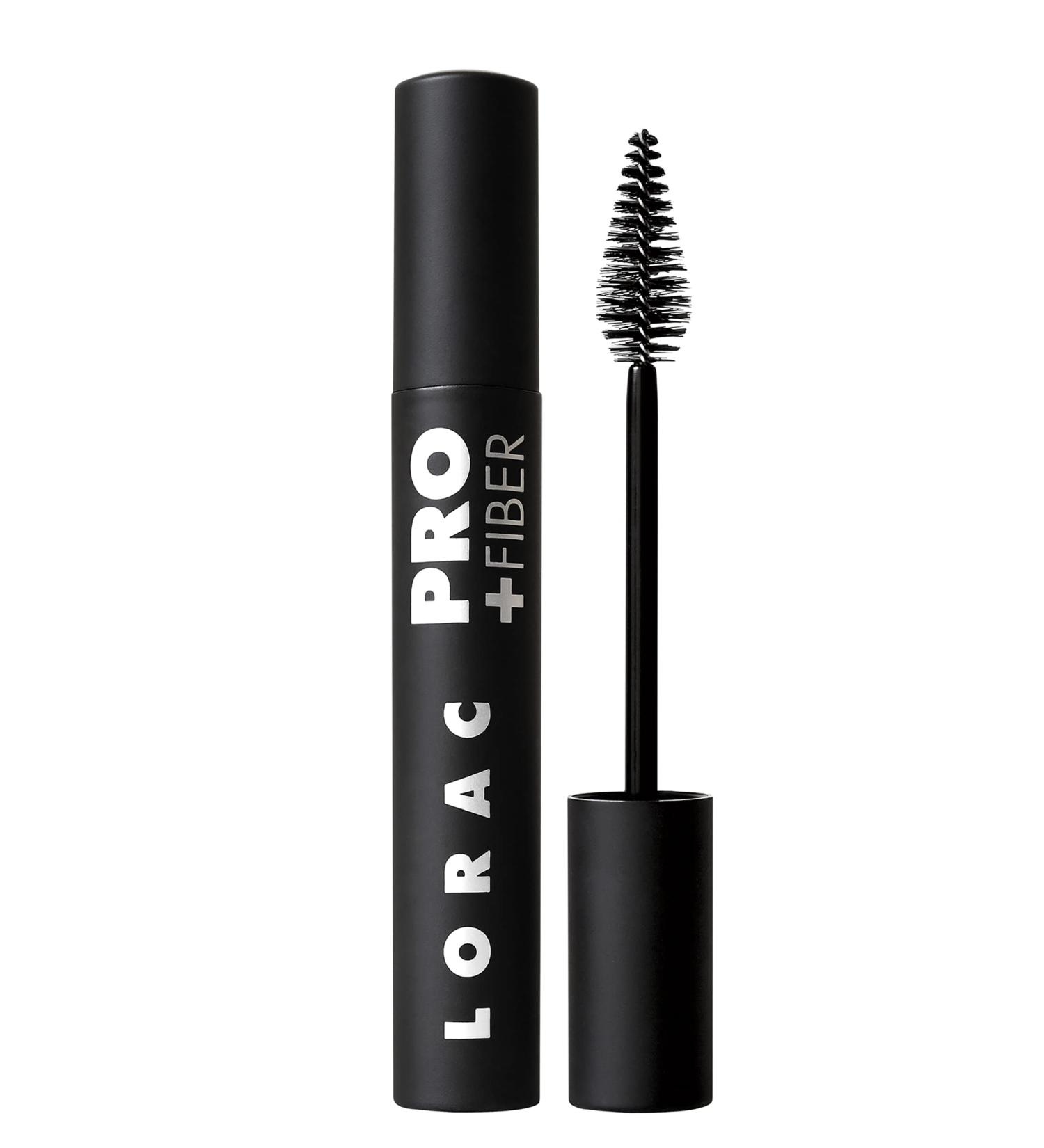 LORAC PRO Plus Fiber Mascara - Black | Curling, Volumizing, Lifting, Lengthening | Buildable Formula - Buy Online on GoSupps.com