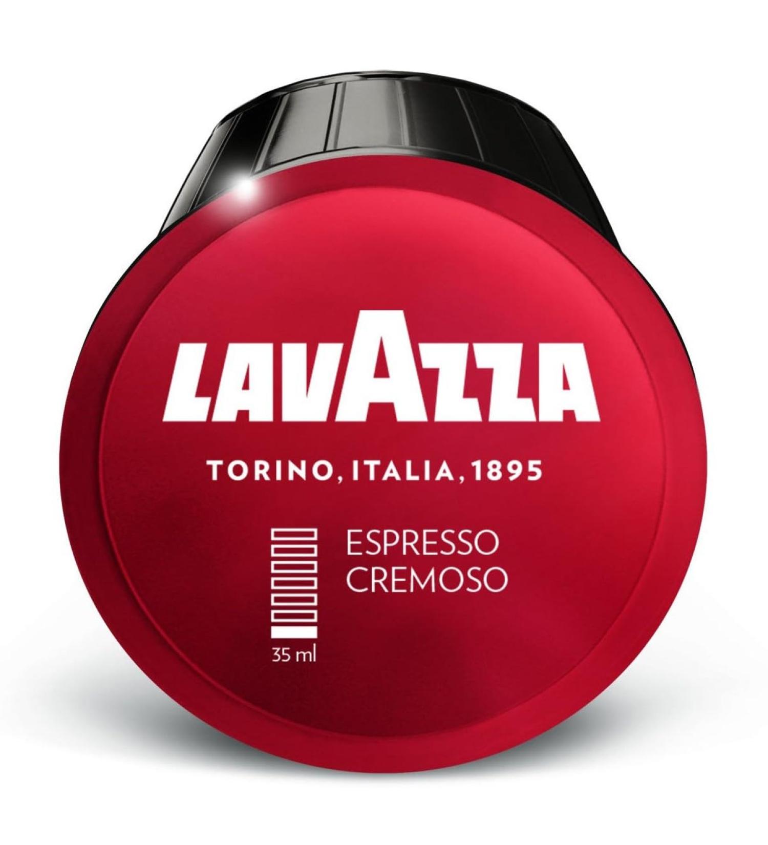 Dolce Gusto Compatible Lavazza Cremoso 16 Espresso Coffee Capsules (6) - Buy Online on GoSupps.com