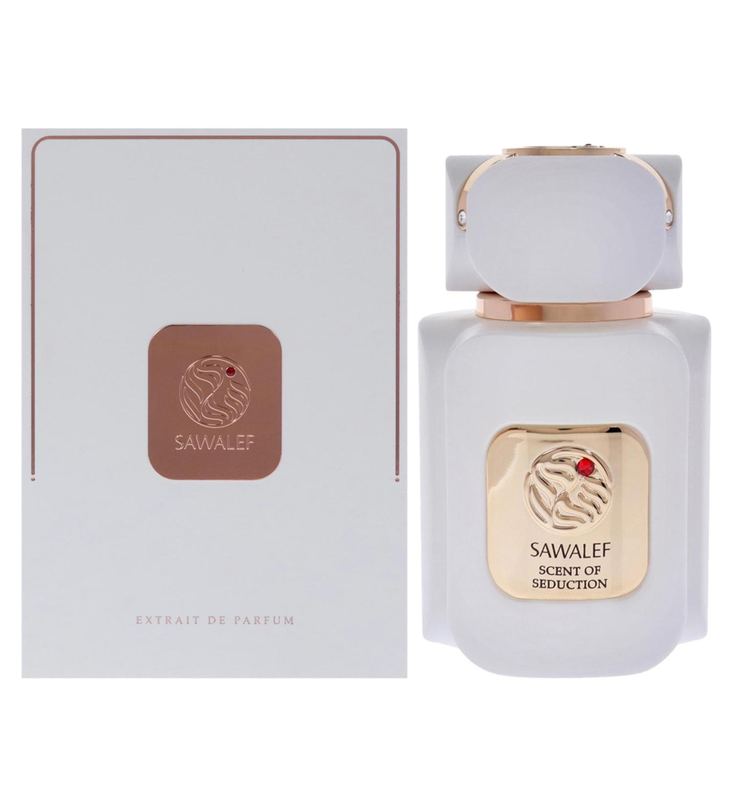 Sawalef Scent of Seduction by Swiss Arabian - Unique Universal Extrait De Parfum Designed for All Tastes - Raspberry Patchouli Leather Musk Notes - Intense Long-Lasting Scent - 2.7 oz - Buy Online on GoSupps.com