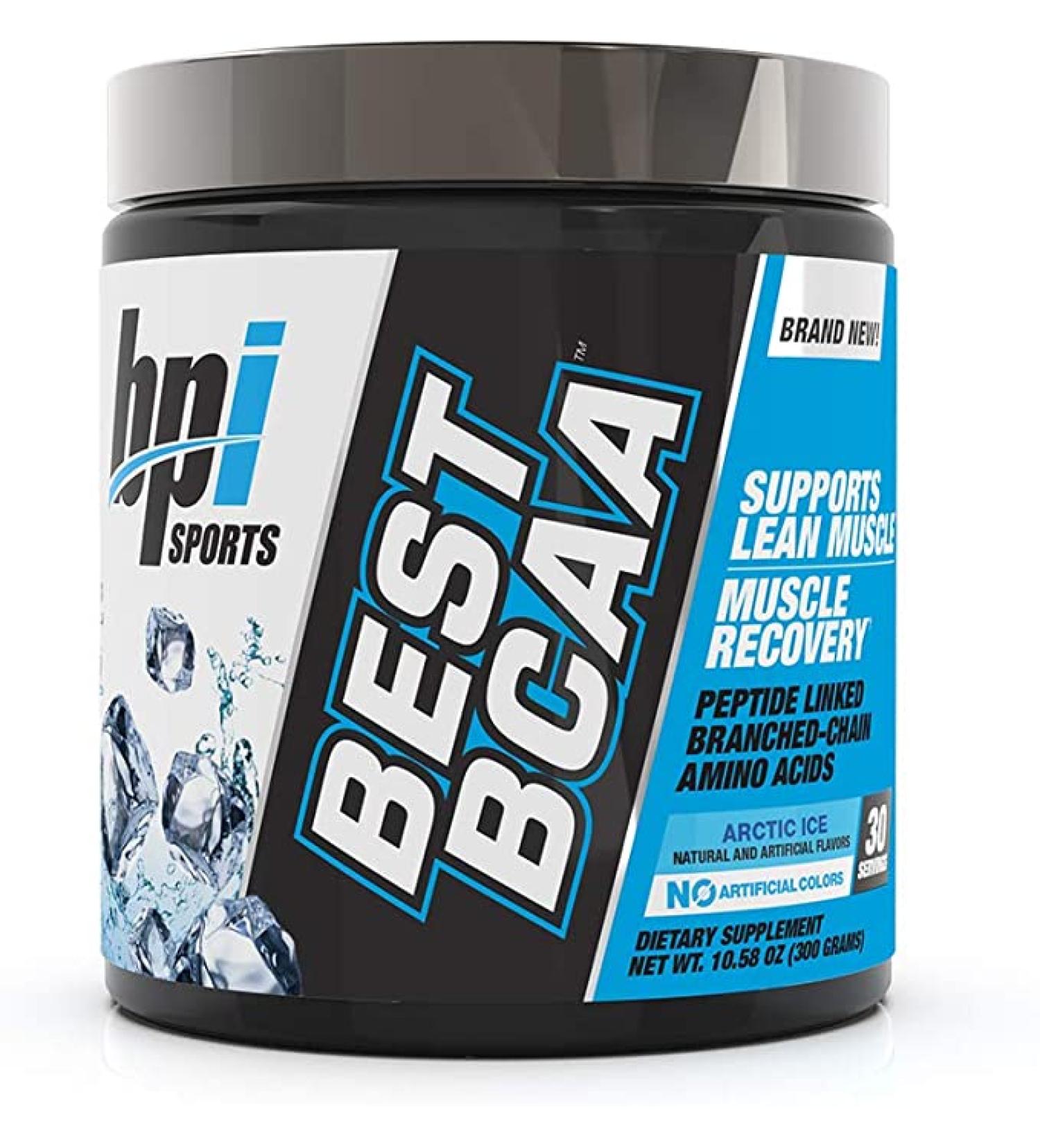 BPI Sports Best BCAA Powder - Arctic Ice Flavor - 30 Servings | Boost Energy & Recovery - Buy Online on GoSupps.com