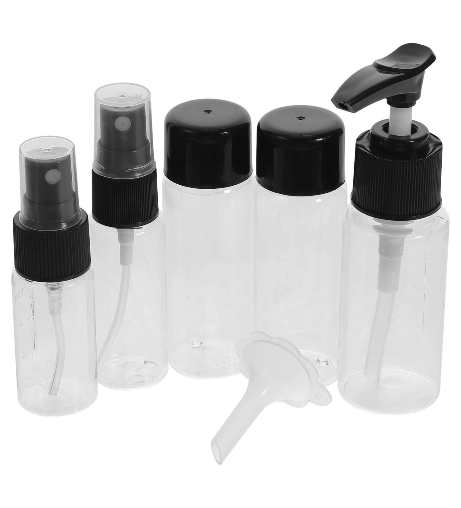 FRCOLOR Plastic Containers Empty Pump Bottle Refillable Cosmetic Containers Travel Makeup Dispenser Bottle for Shampoo Body Wash Moisturizer Face Cream Liquid Soap Travel Toiletries - Buy Online on GoSupps.com
