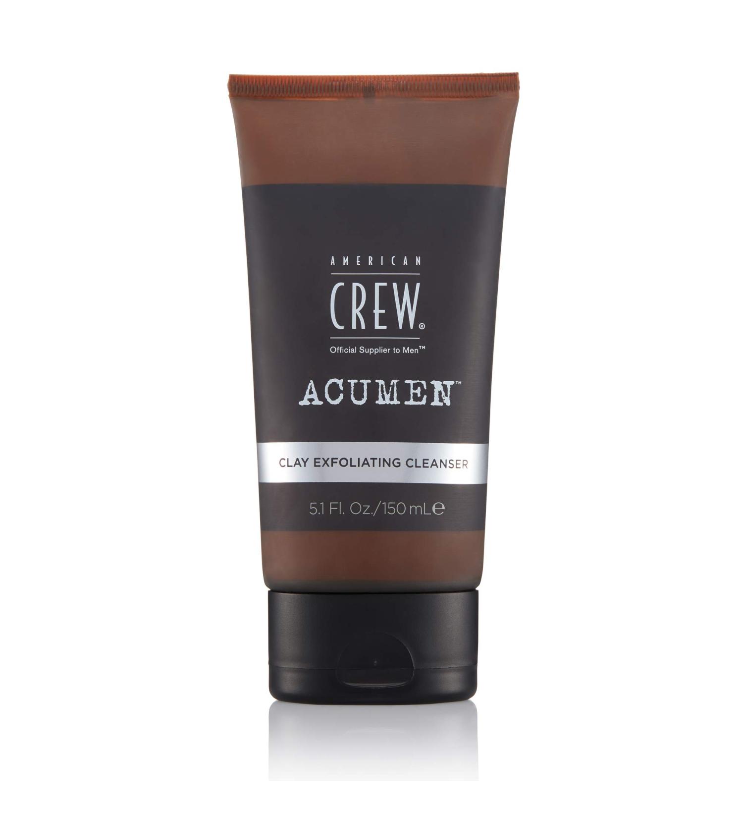 American Crew Men's Exfoliating Face Cleanser Daily Clay Cleanser 5.1 Fl Oz - Buy Online on GoSupps.com