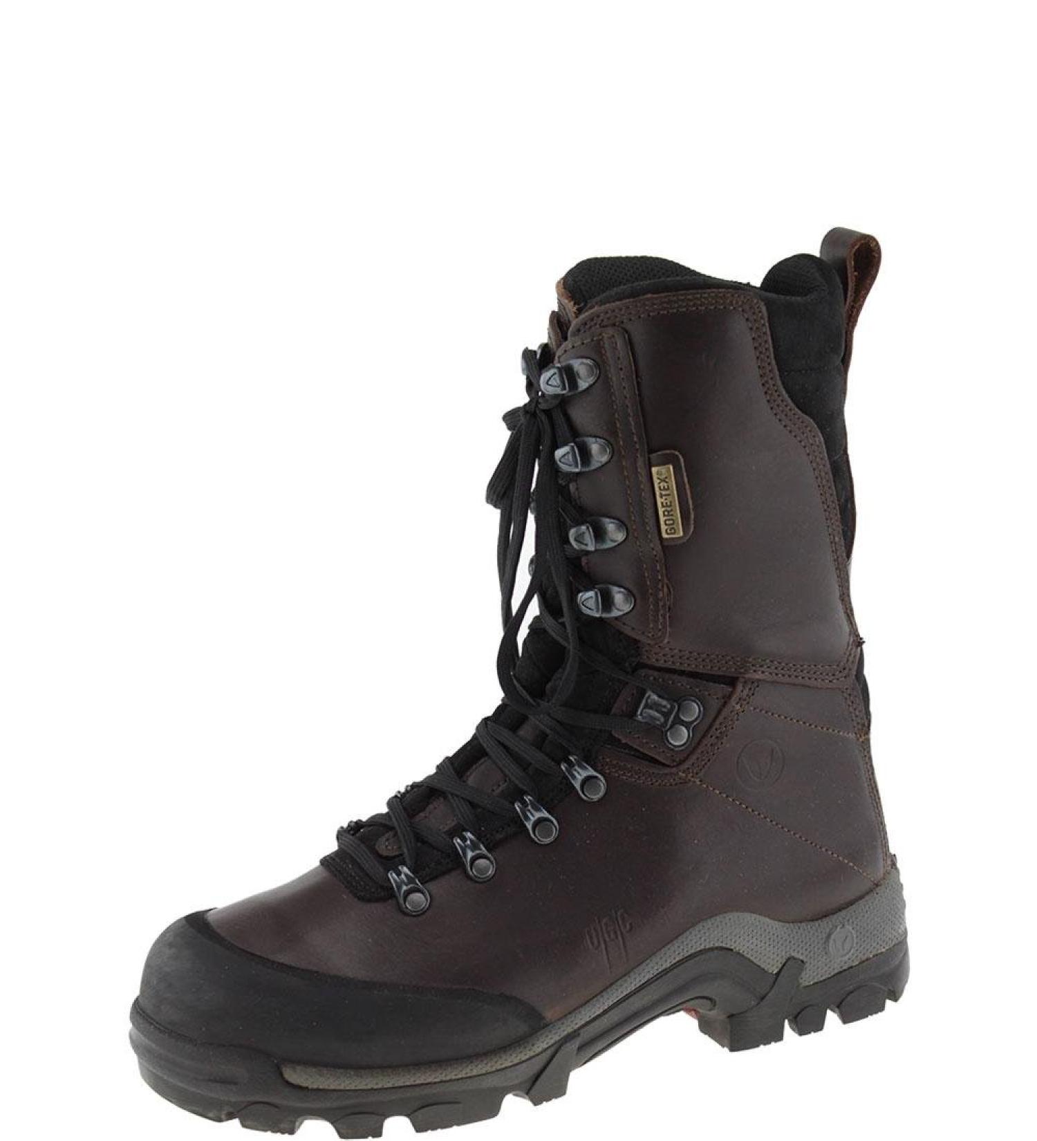 Viking Men's Hunter GTX Hunting Boots - Dark Brown EU Size 43 | Durable Waterproof & Comfort for Outdoor Adventures - Buy Online on GoSupps.com