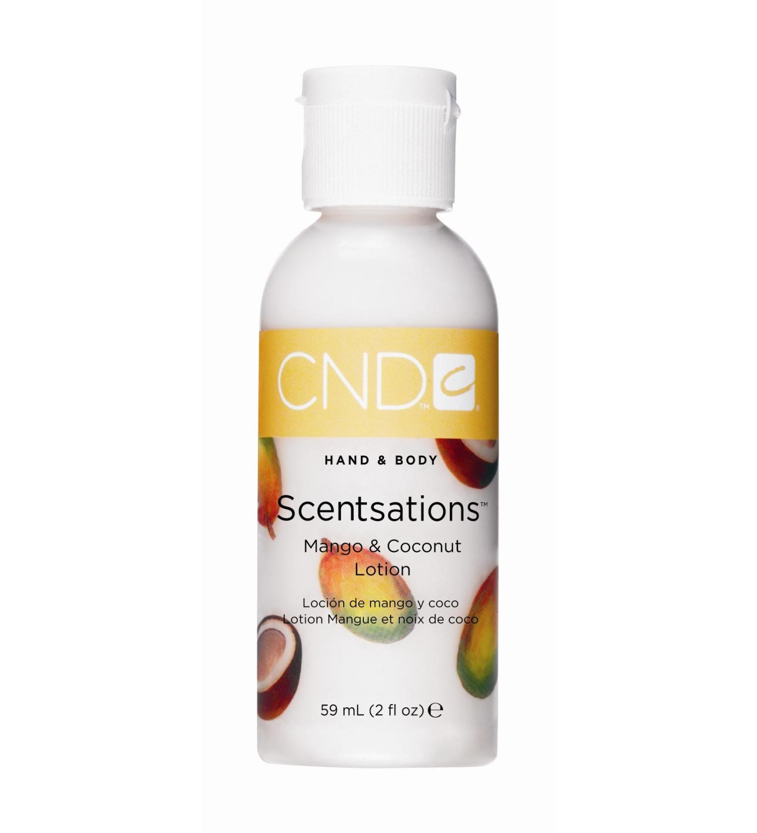 CND Creative Scentsations Hand & Body Lotion Mango & Coconut - 2 oz (japan import)