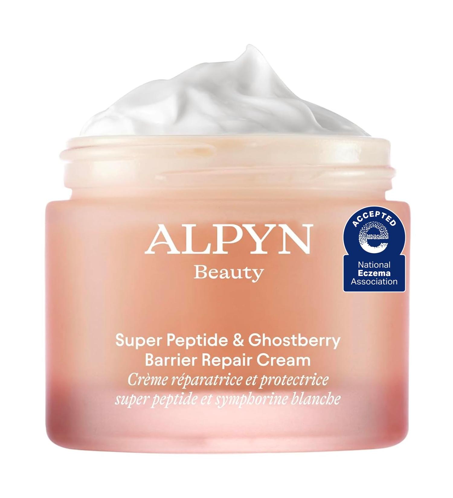 Alpyn Super Peptide & Ghostberry Moisturizer for Eczema Relief Barrier Repair & Wrinkle Reduction - Calm Redness & Irritation | 1.7 oz - Buy Online on GoSupps.com