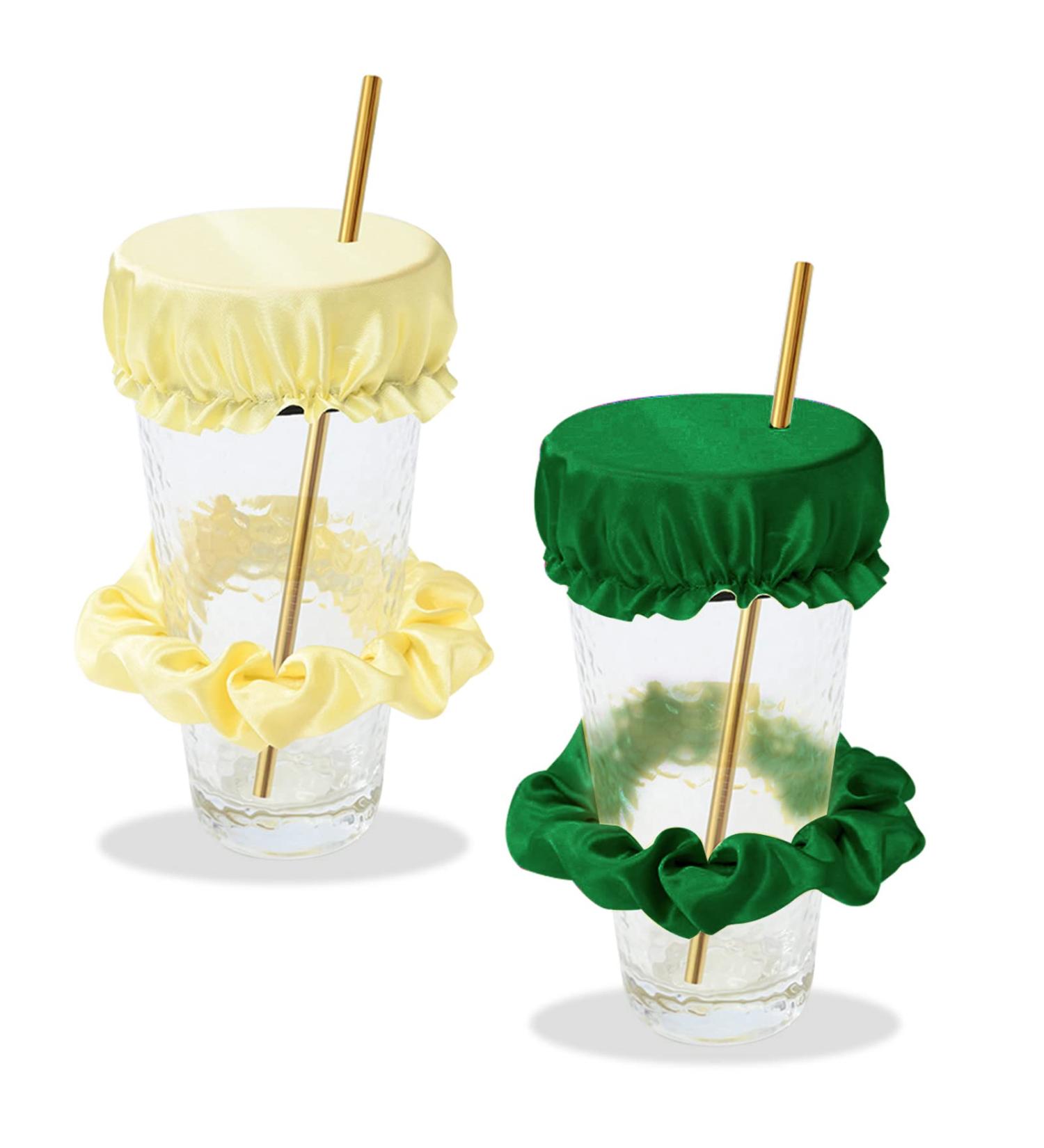Buy Anti-Spike Drink Covers - Washable & Reusable Beverage Protection | Yellow & Green - Perfect for Parties & Safety - Buy Online on GoSupps.com