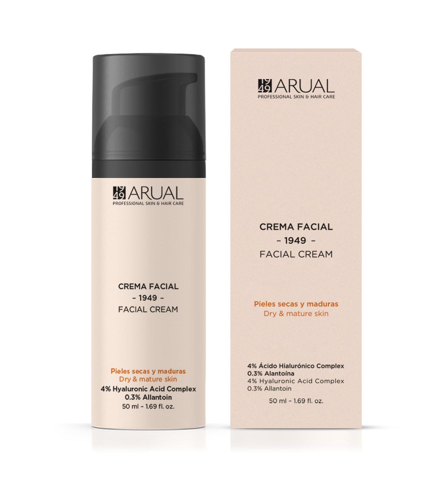  ARUAL Arual Face Cream for dry and mature skin with hyaluronic acid and allantoin - Buy Online on GoSupps.com