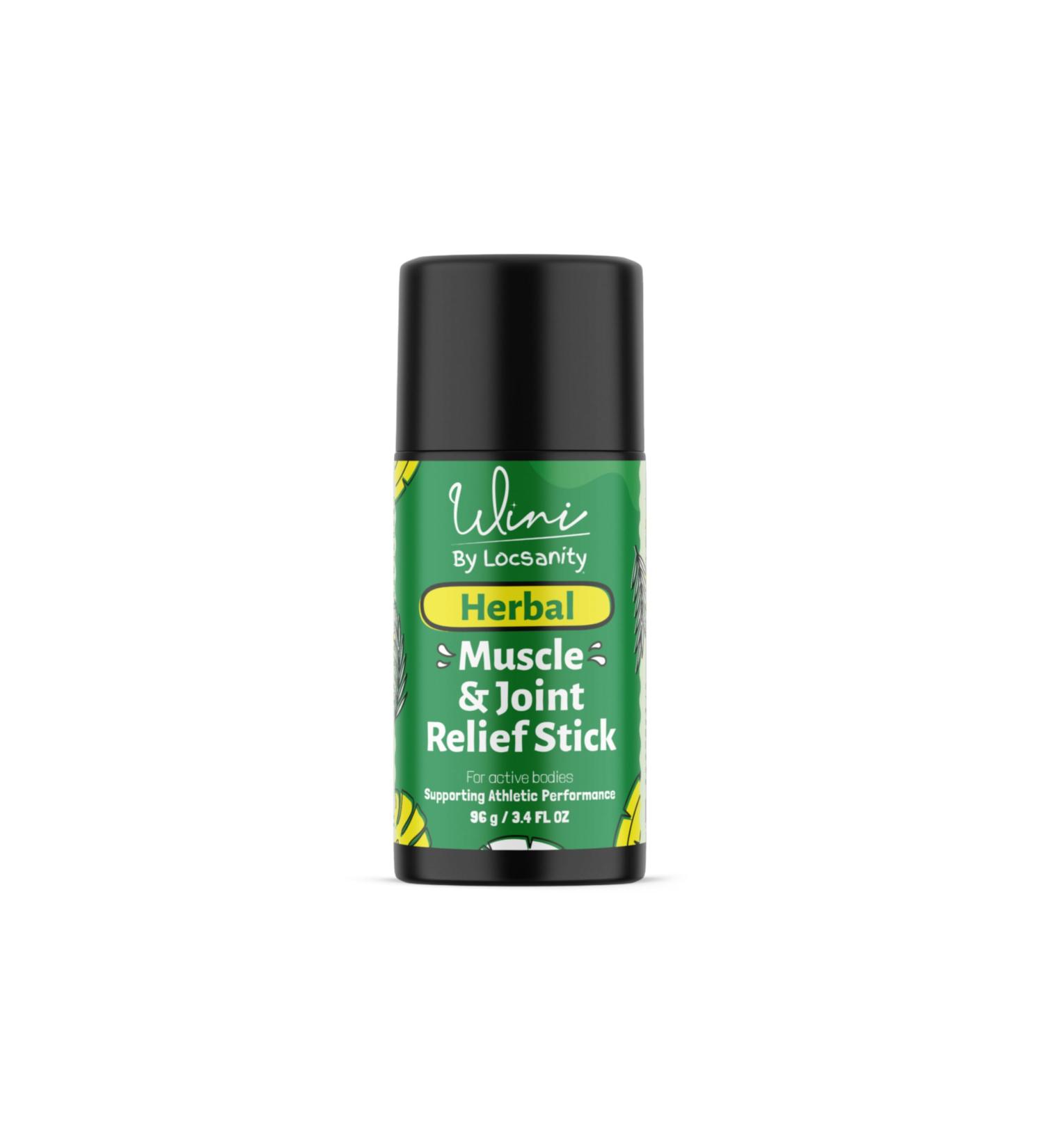 Locsanity WINI Herbal Muscle & Joint Relief Stick 3.4 FL OZ Natural Warming & Cooling Formula Athletic Performance Support - Buy Online on GoSupps.com