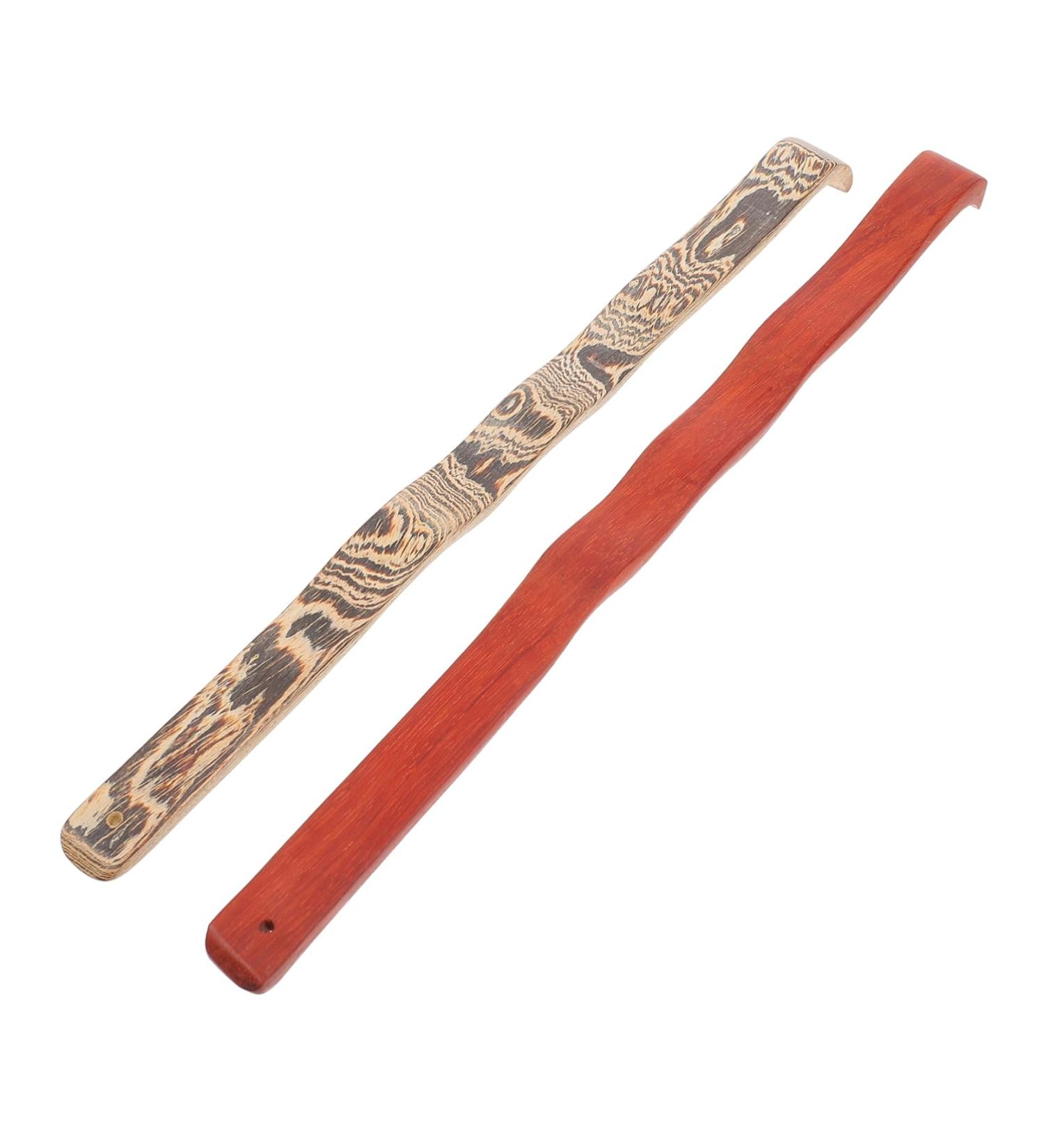 Magiclulu Wooden Back Scratcher Set for Men | 2-Piece Body Scratching & Massage Tool - Portable & Ergonomic Design - Buy Online on GoSupps.com