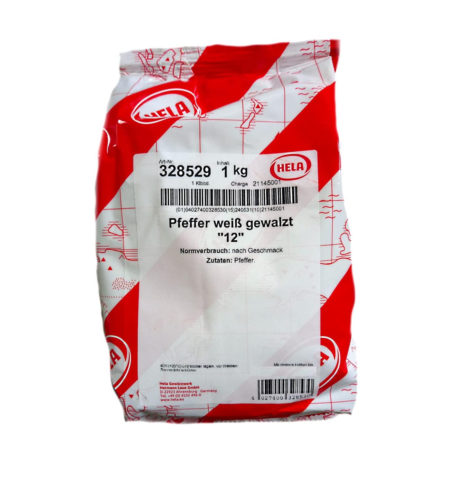 Buy Hela White Pepper Crushed 1kg - Premium Quality | International Shipping Available - Buy Online on GoSupps.com