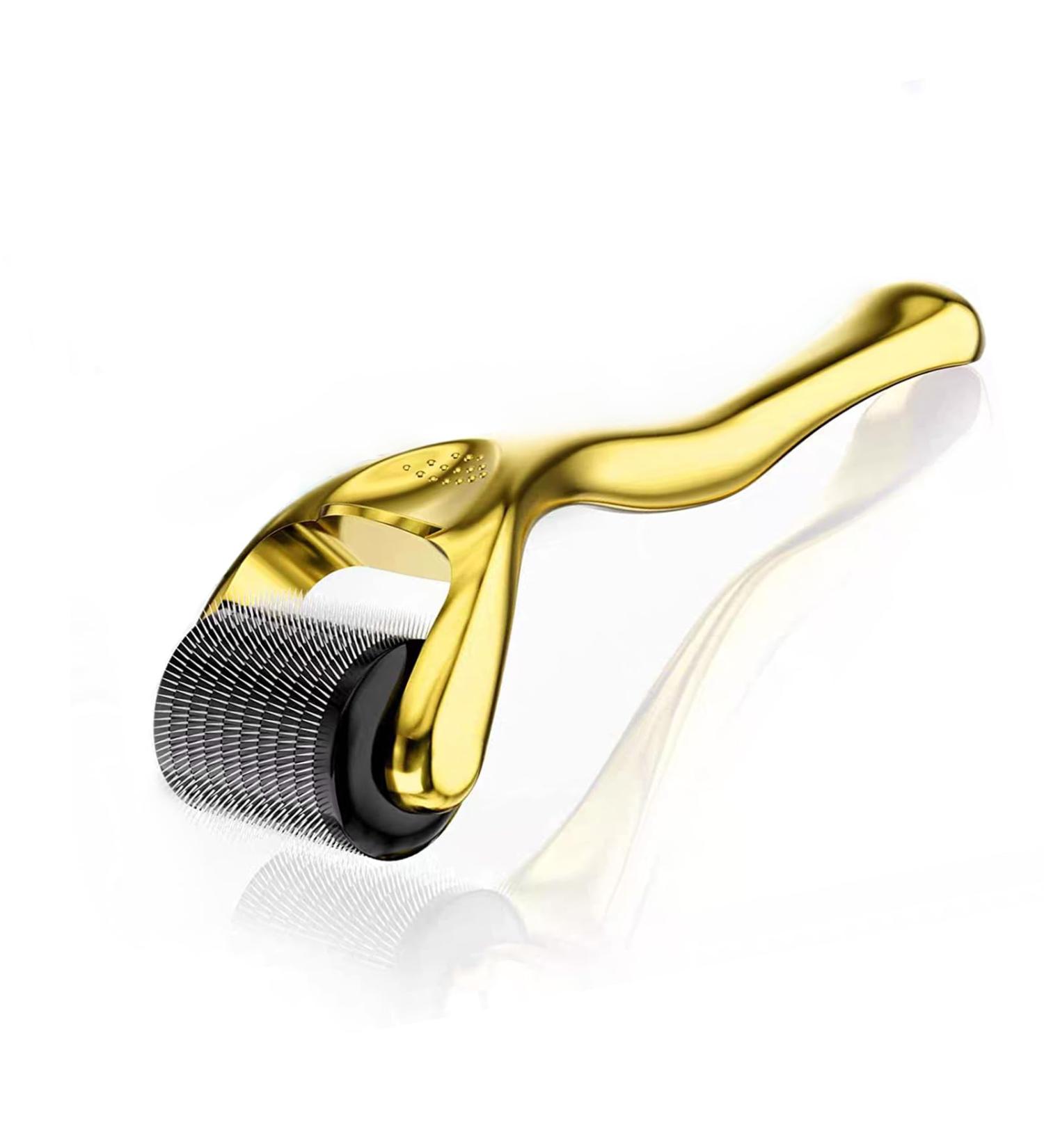 Lazzybeauty Derma Roller Beauty Tool Microneedling Roller 540 0.5mm Roller for Beard Hair Growth Micro Needling Facial Treatment for Anti-Wrinkles Skin Rejuvenation Beard Roller Skin Care Women Men 0.5 mm - Buy Online on GoSupps.com