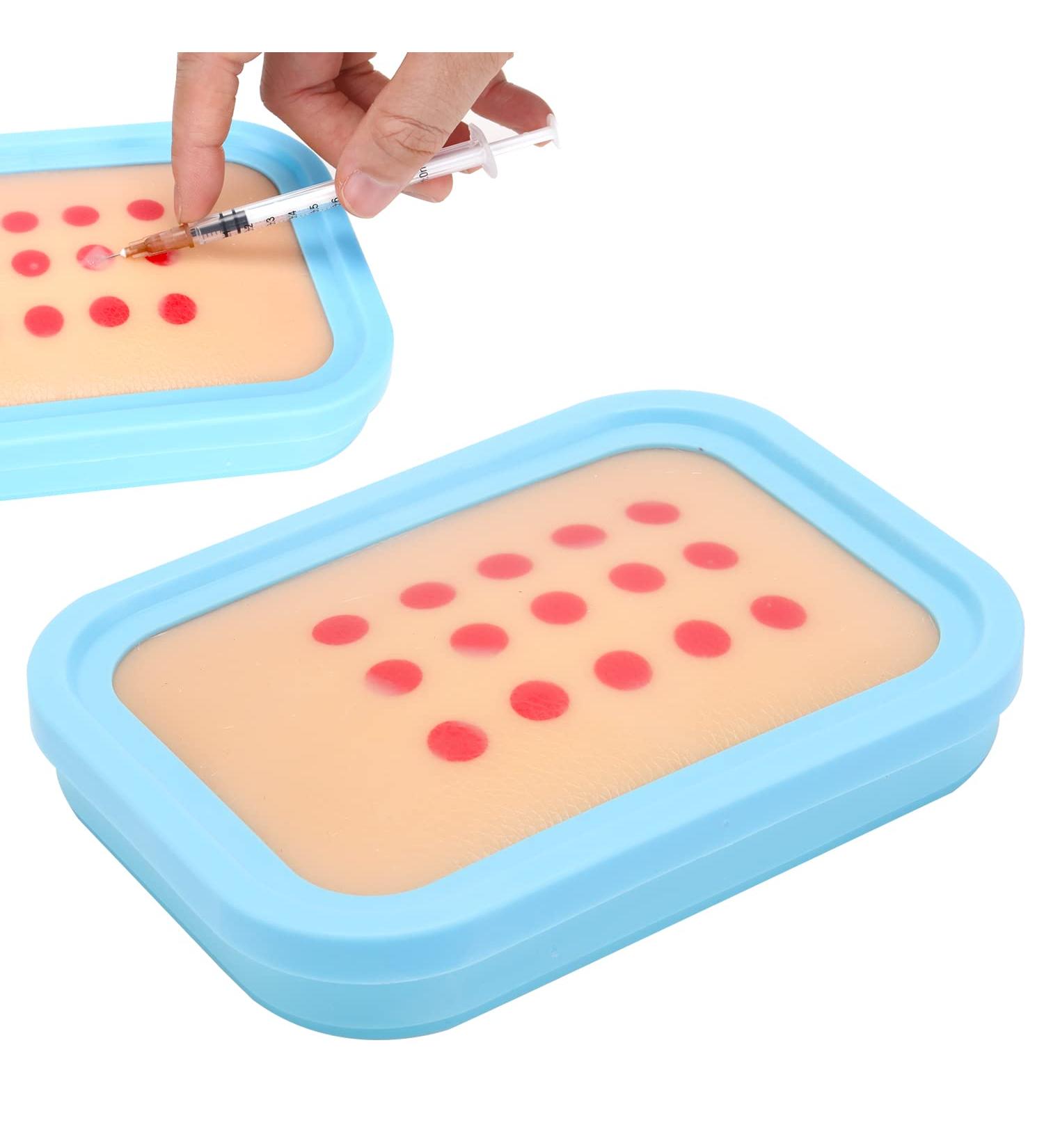 HINGONS Injection Training Pad - Skin-Like Intradermal Practice Model for Nurse & Medical Student - Buy Online on GoSupps.com