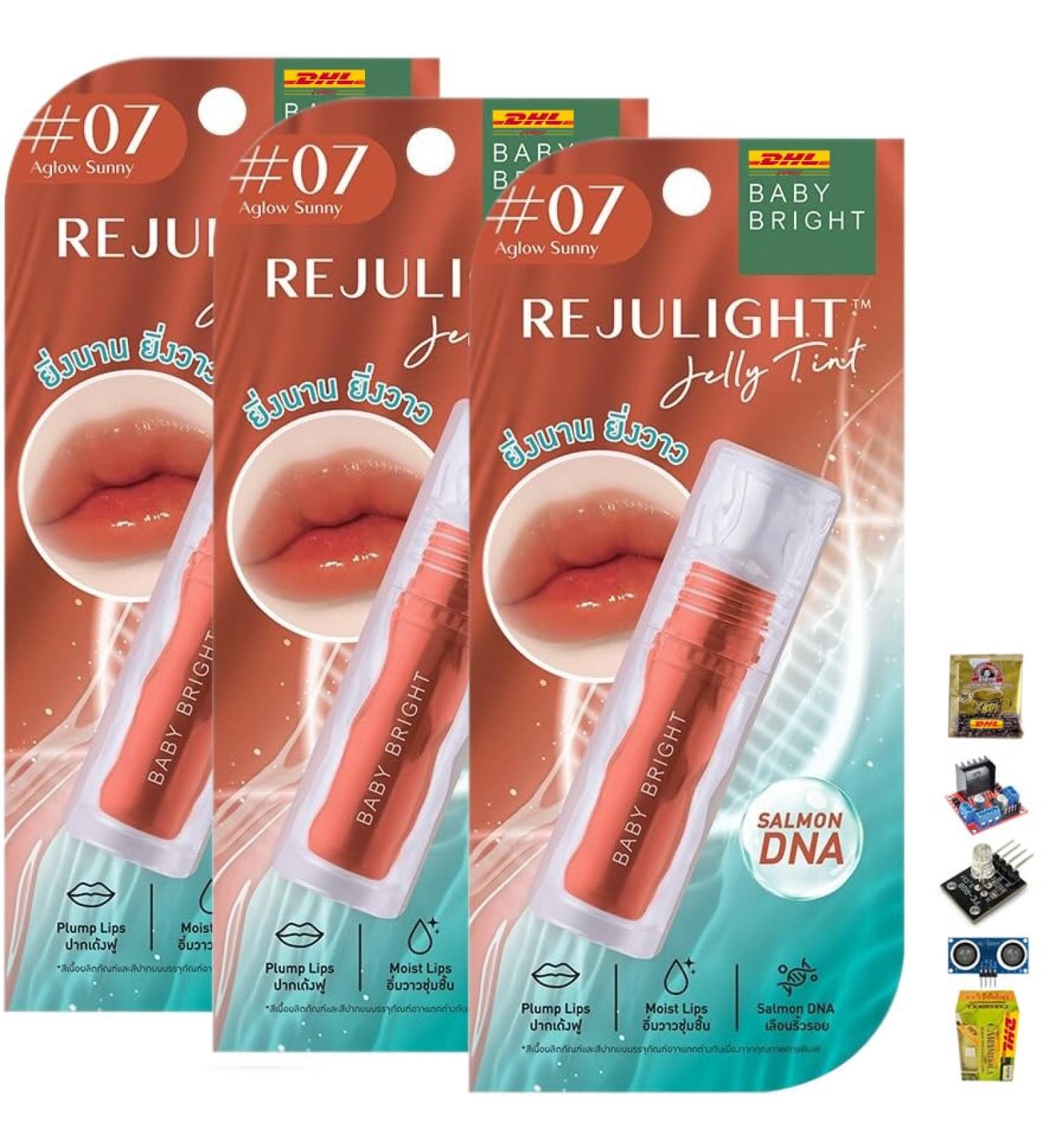 Bouncing Fluffy Moisture by Baifern Pimchanok - Rejulight Jelly Tint 3g #07 Aglow Sunny | International Shipping & Free Beauty Gifts - Beautygoodshop - Buy Online on GoSupps.com