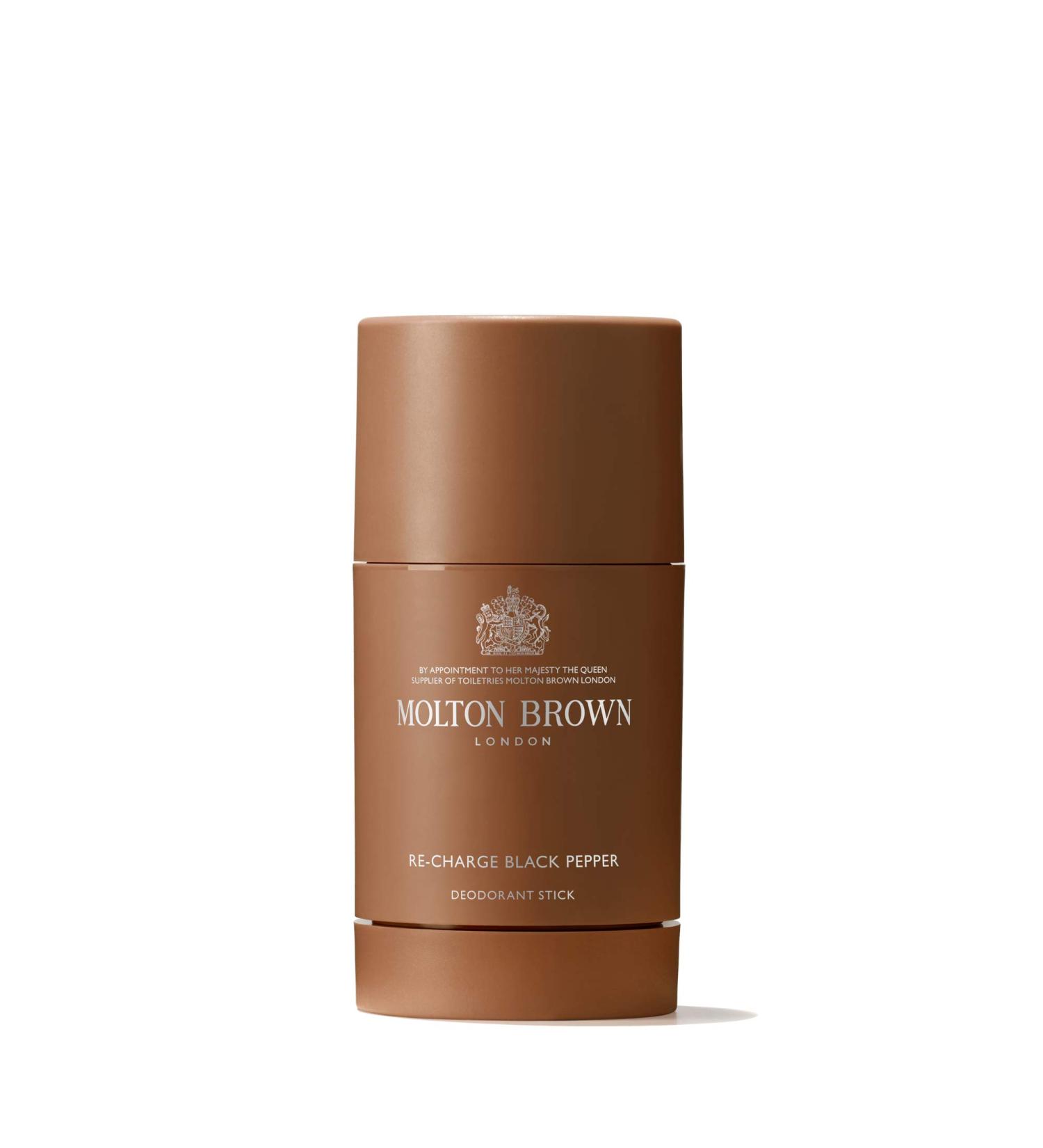 Molton Brown Re-charge Black Pepper Deodorant Stick 2.6 oz - Long-lasting Protection - Buy Online on GoSupps.com