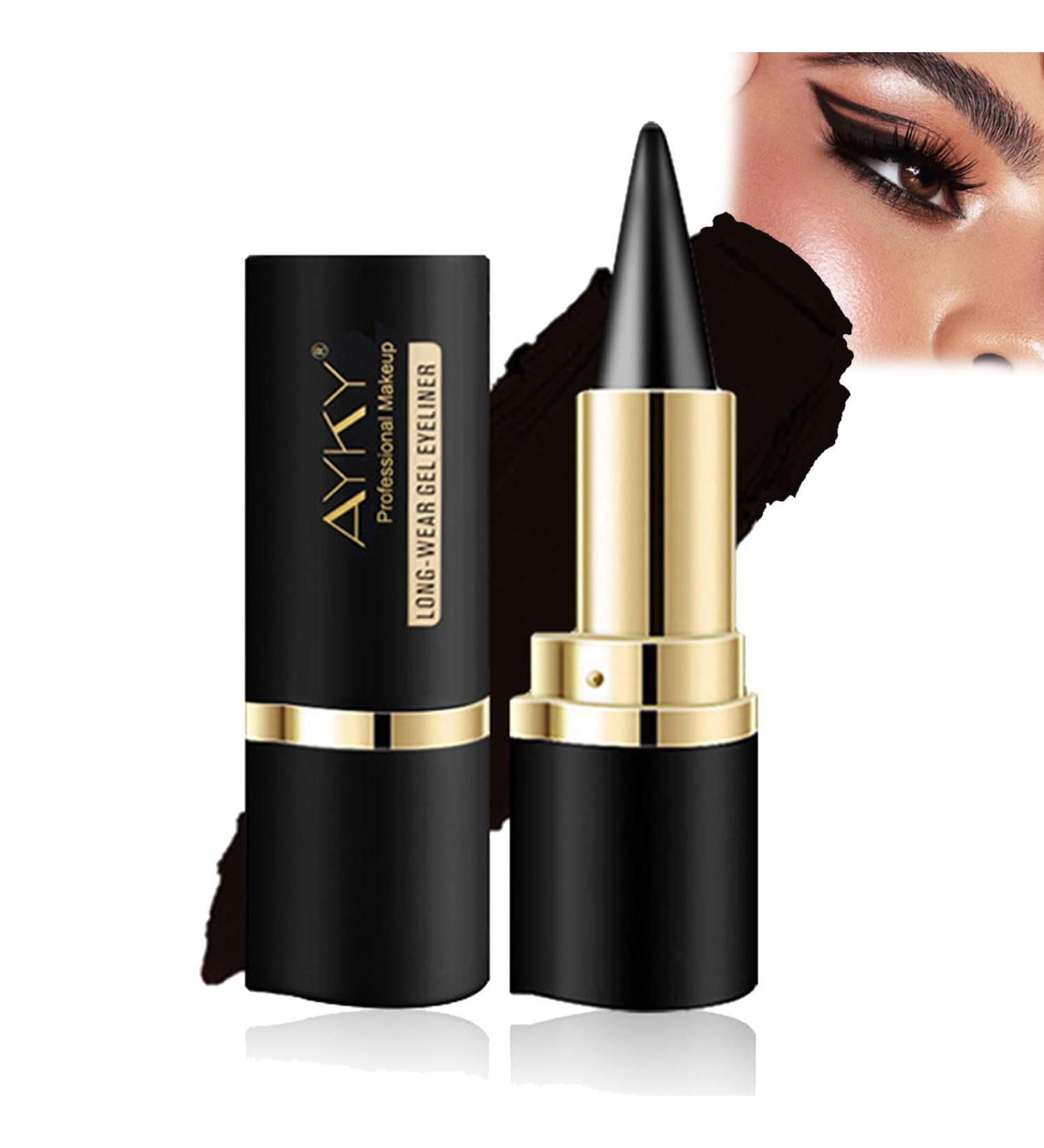 SSKHE Eyeliner waterproof kajal pencil long lasting high coverage eye pencil black durable water resistant eye makeup kajal - Buy Online on GoSupps.com