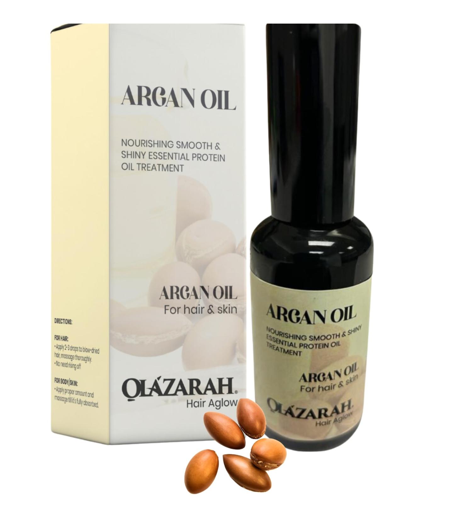 Argan Oil Protein Nourishing Smooth Repair Shine Hair Leave-in Treatment Spray 1.69 Fl. oz - Buy Online on GoSupps.com