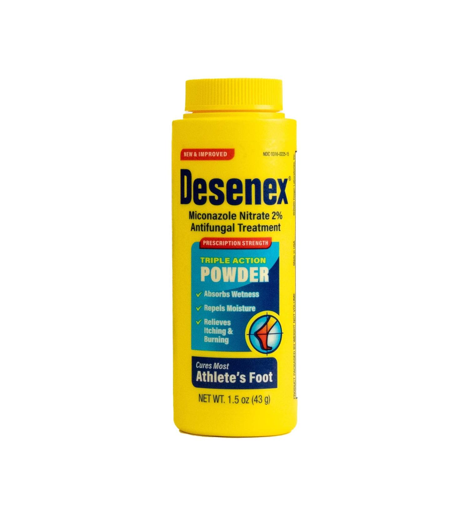 Desenex Athlete's Foot Shake Powder 1.5oz - Fast Relief for Athlete's Foot - Buy Online on GoSupps.com
