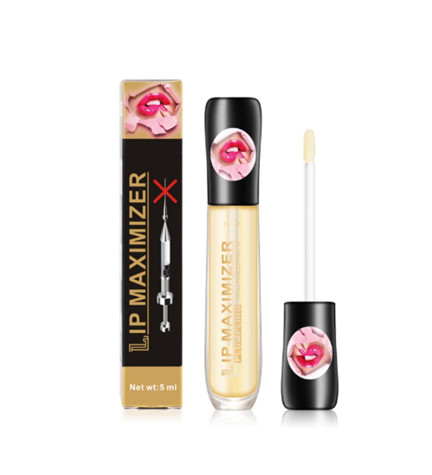 S rum Repulpant Et Booster Pour Les L vres (2pcs) Huile Repulpante Pour Les L vres Lip Oil Transparente Incolore Plumping Lip Oil Huile L vre Repulpante Gloss L vre Repulpant Instantan  - Buy Online on GoSupps.com