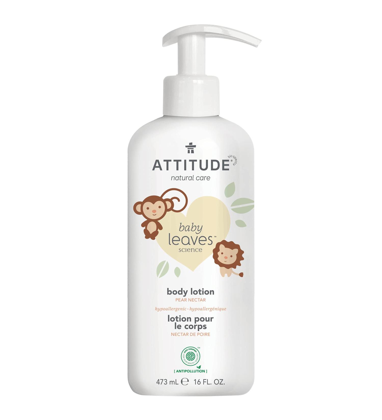 ATTITUDE Baby Body Lotion - Natural & Safe Moisturizer for Delicate Skin - Buy Online on GoSupps.com