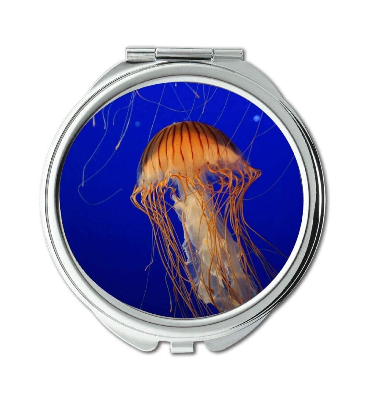 YENDOSTEEN Mirror Compact Mirror aquarium jellyfish jellyfishes pocket mirror portable mirror - Buy Online on GoSupps.com
